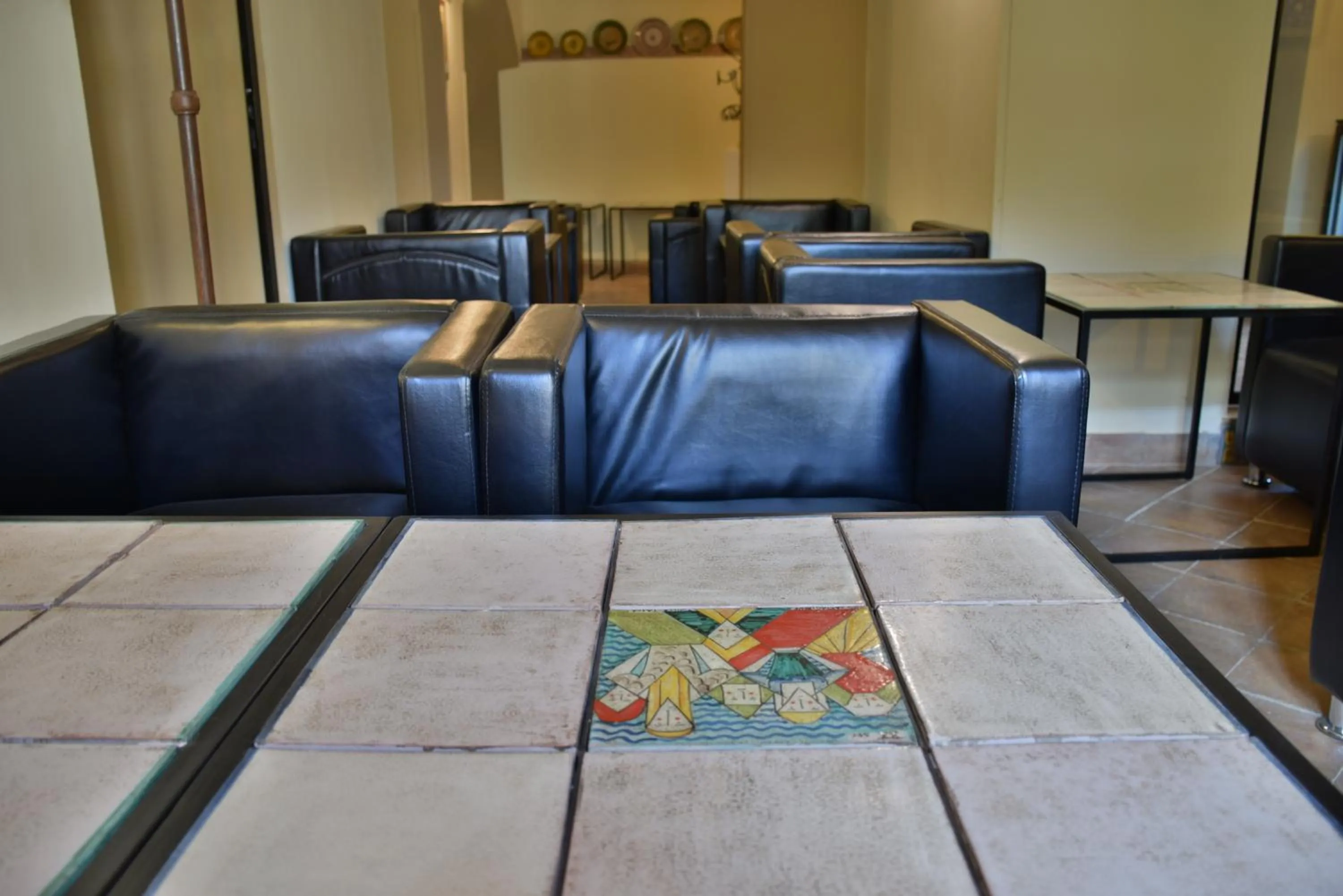 Living room in Villa Tasca