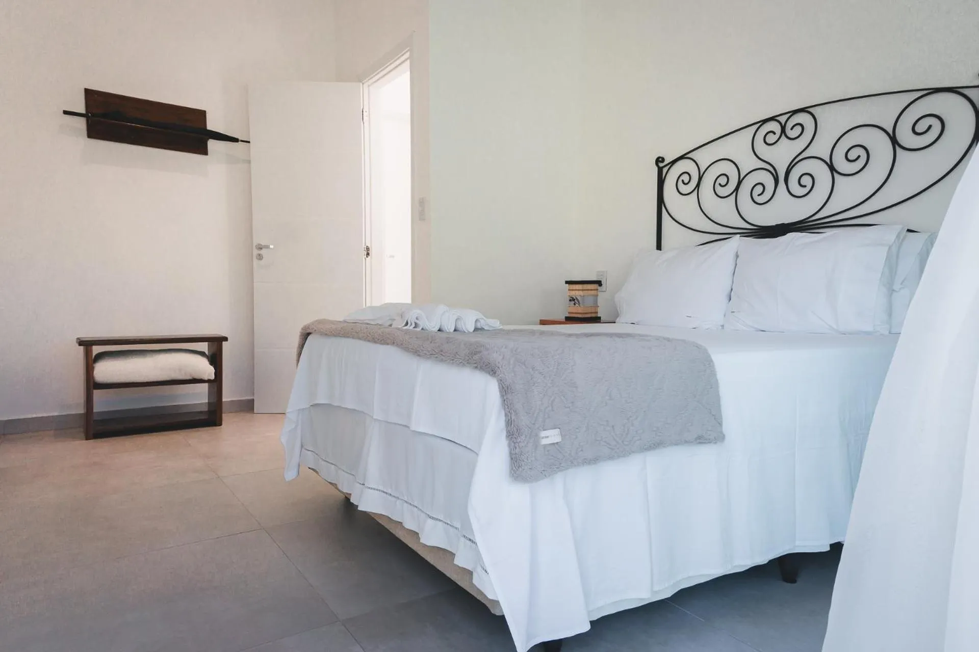 Bedroom, Bed in Pousada Amanhecer