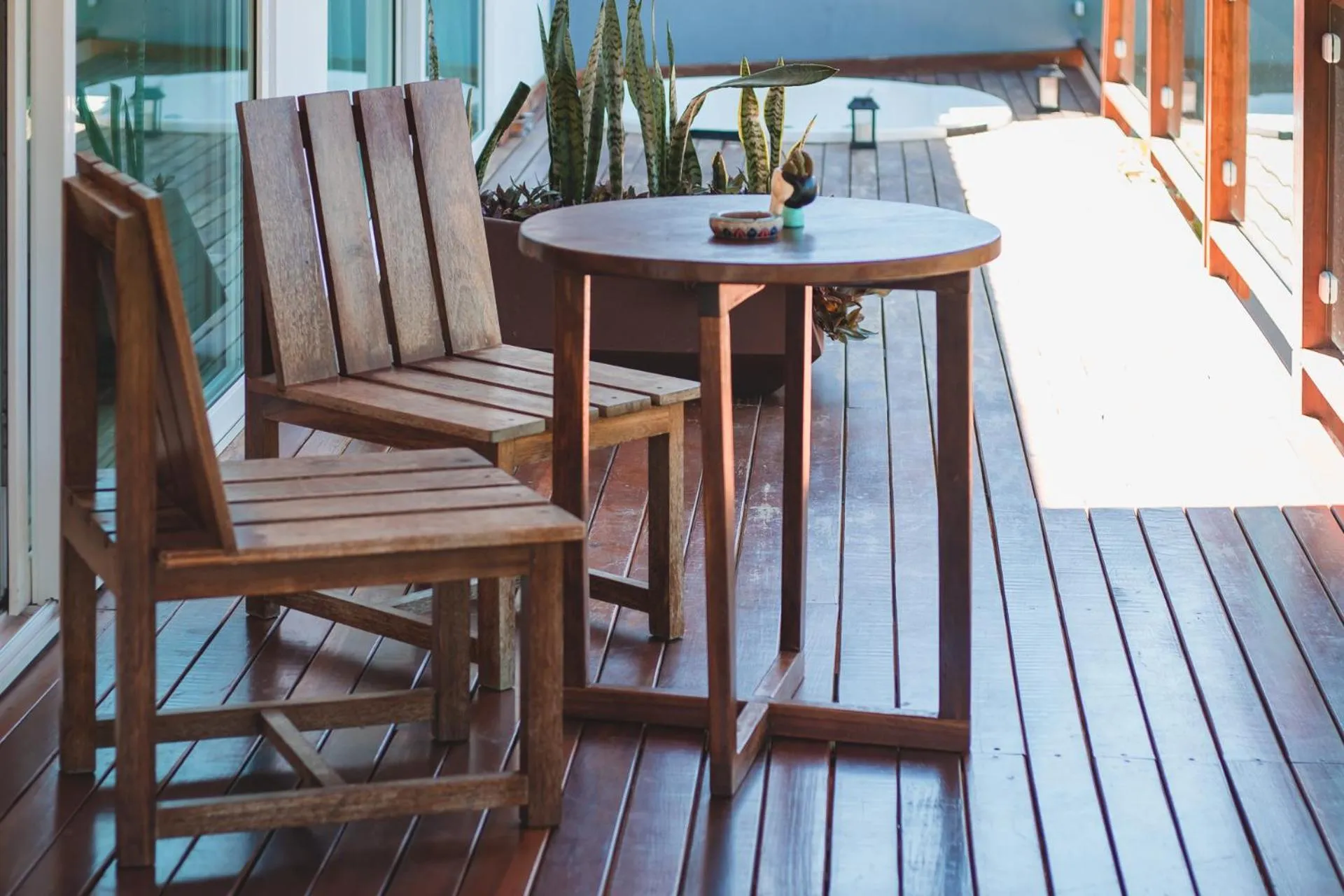 Patio in Pousada Amanhecer