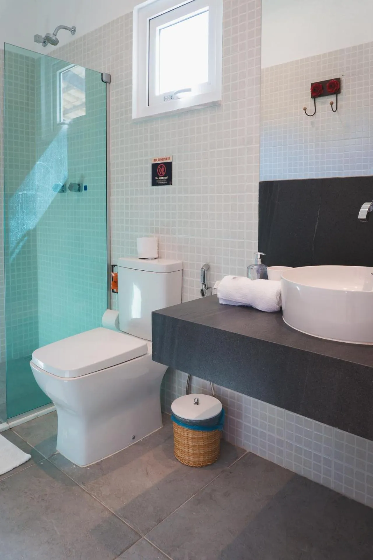 Bathroom in Pousada Amanhecer