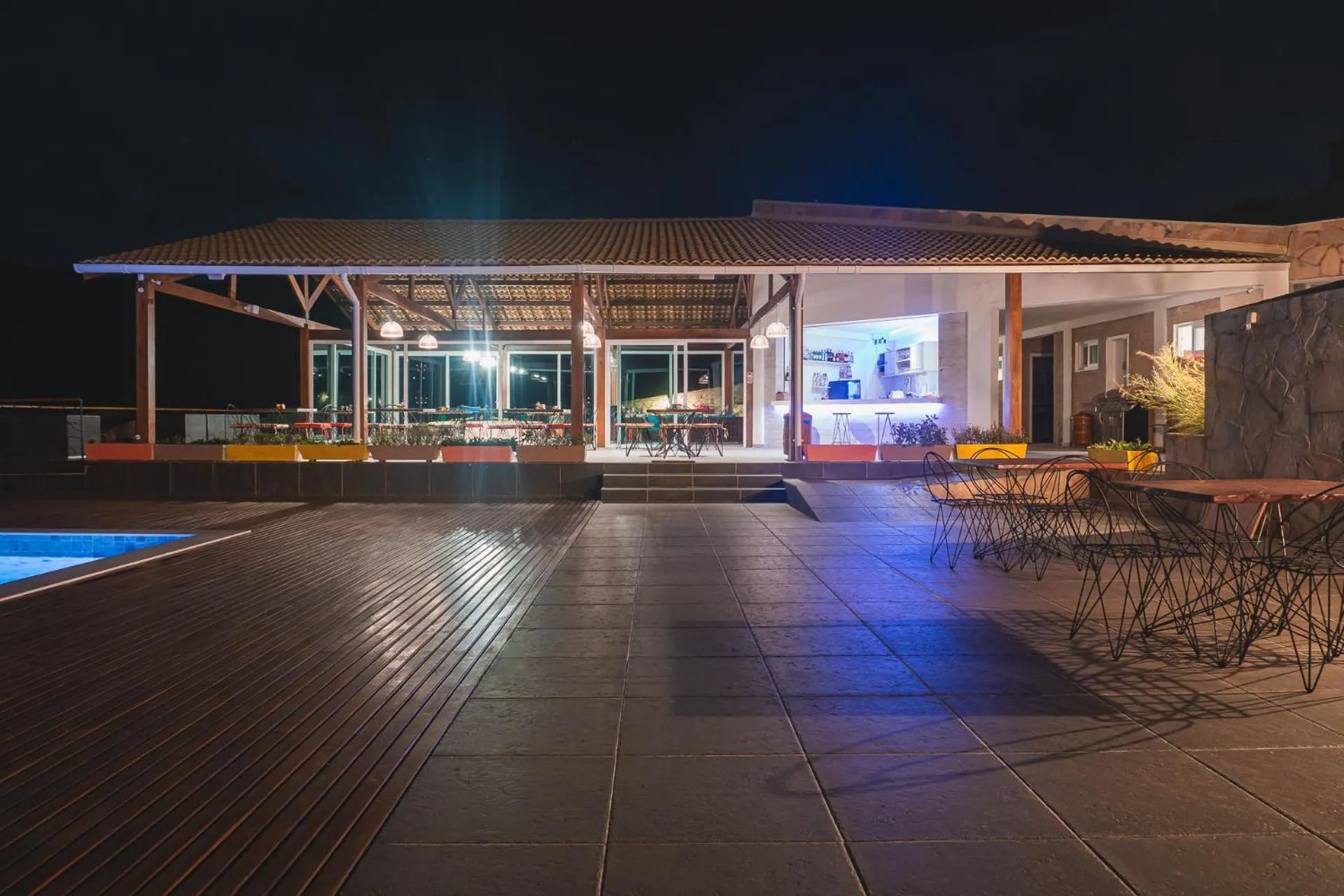 Property building in Pousada Amanhecer