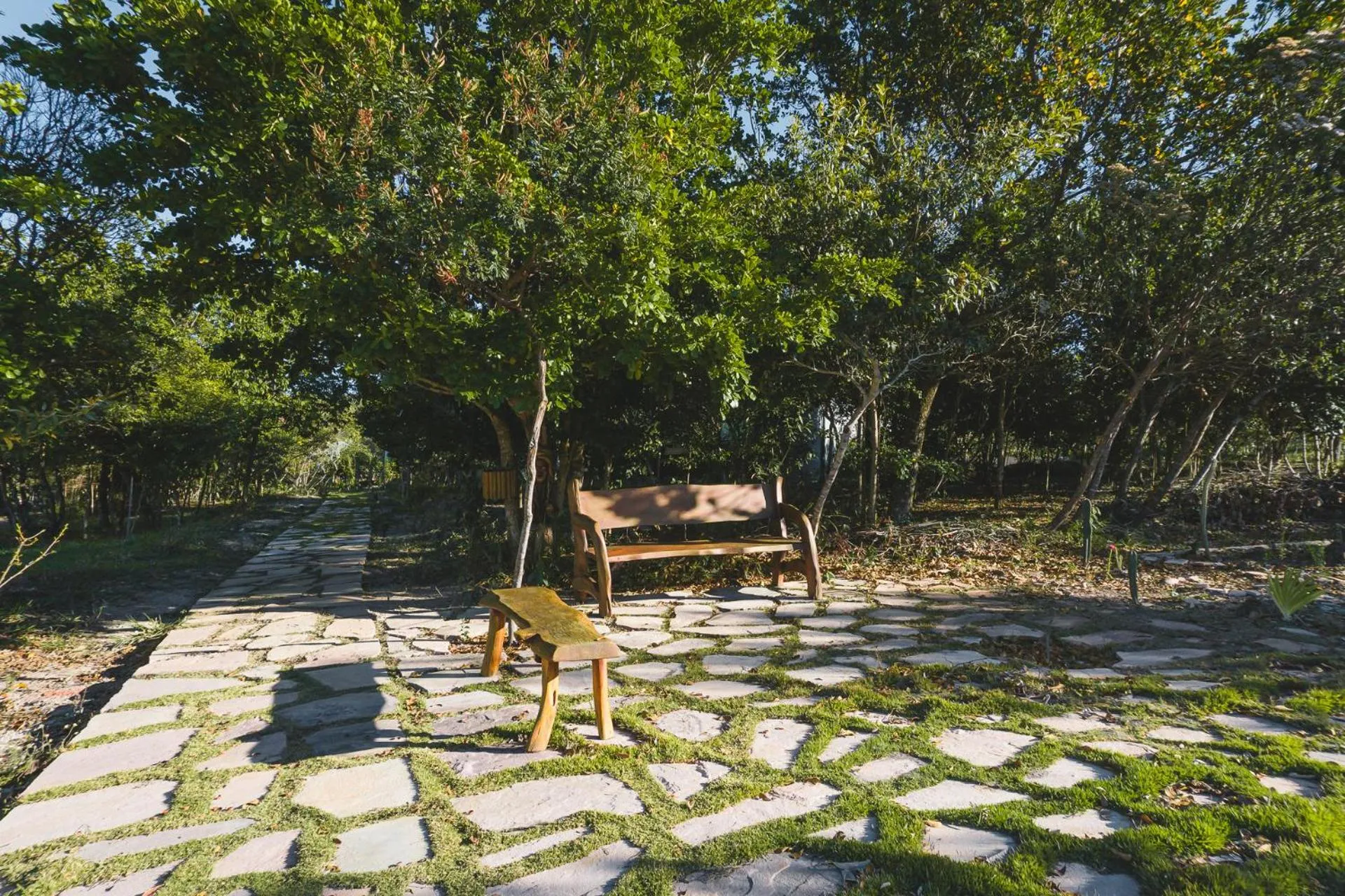 Garden in Pousada Amanhecer