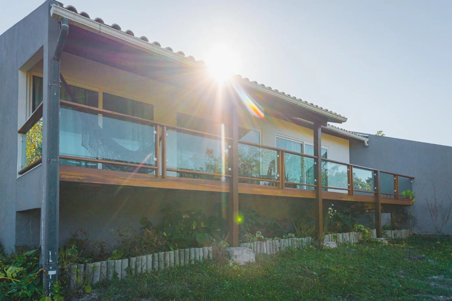 Garden in Pousada Amanhecer