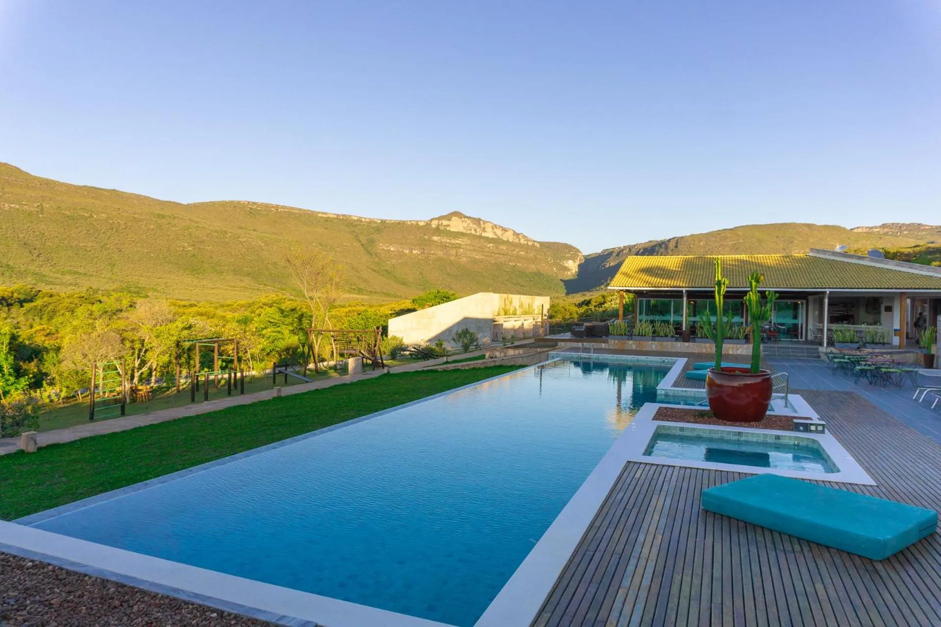 Mountain view in Pousada Amanhecer