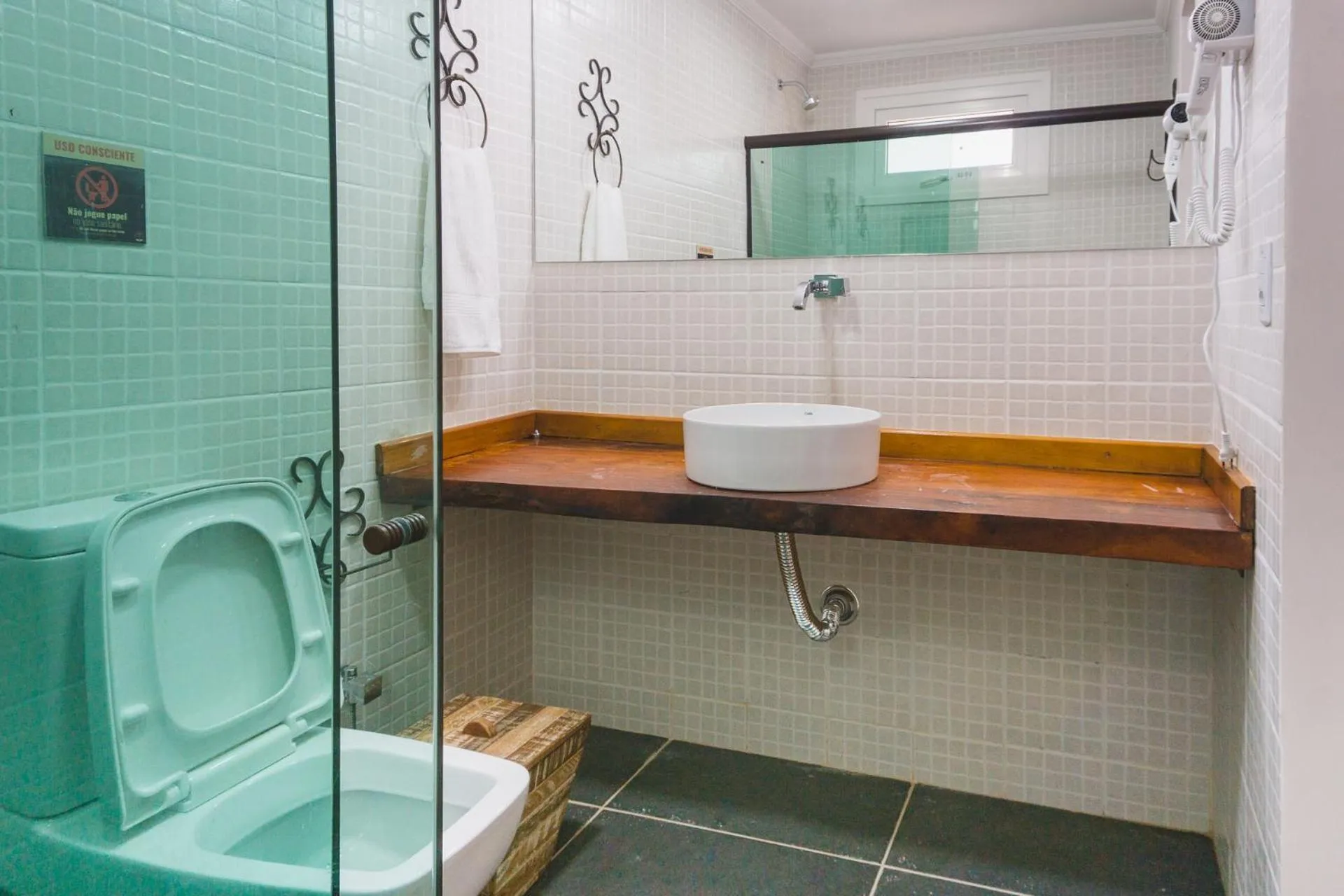 Bathroom in Pousada Amanhecer