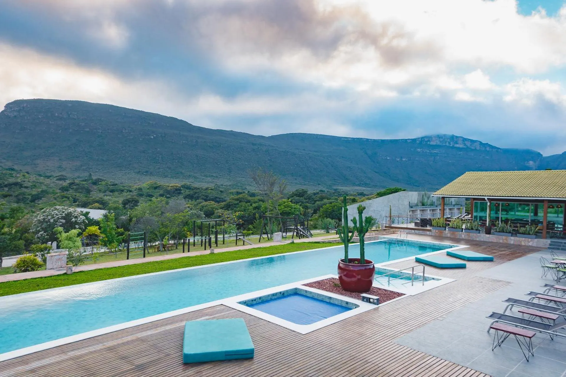 Mountain view in Pousada Amanhecer