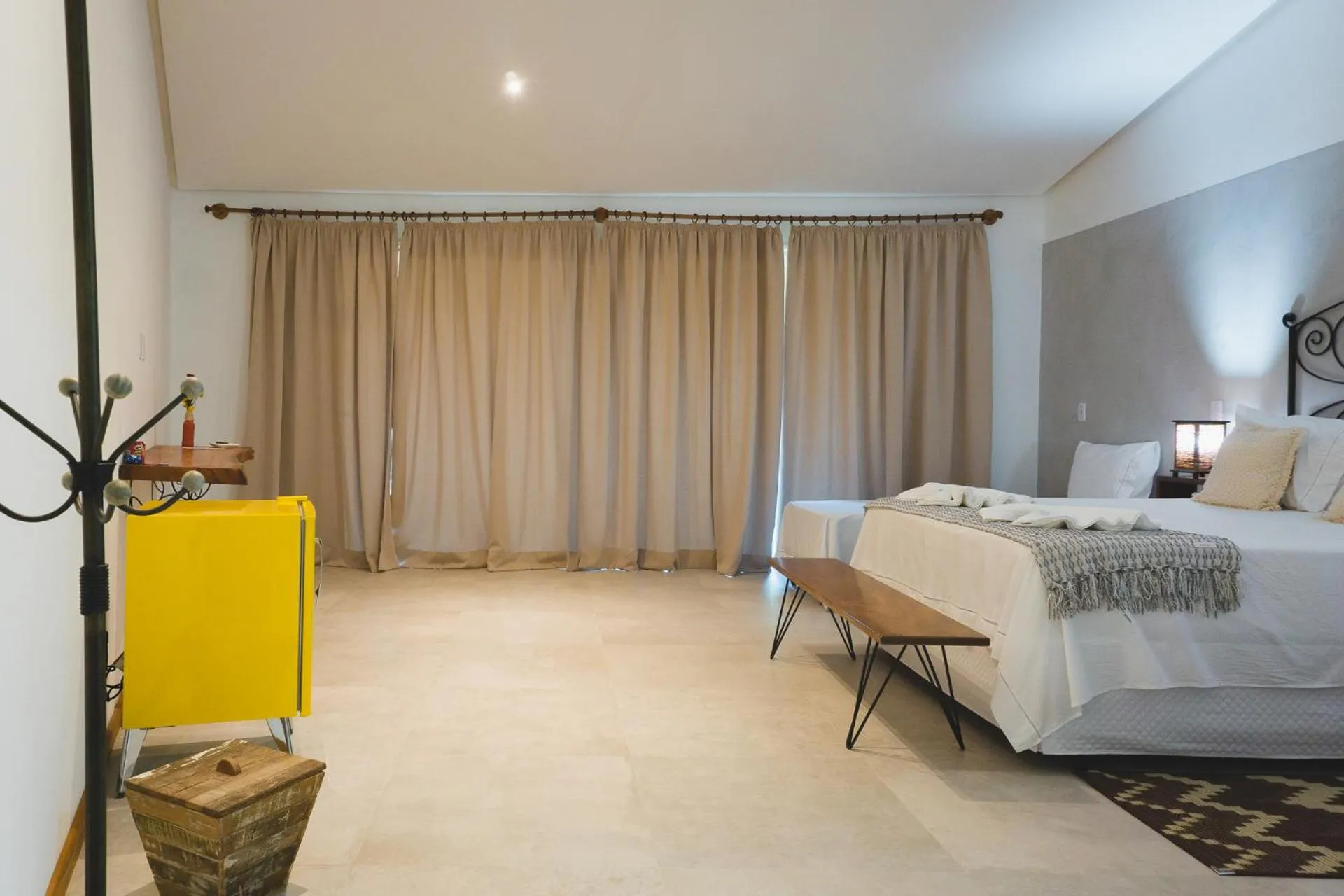 Bedroom, Bed in Pousada Amanhecer