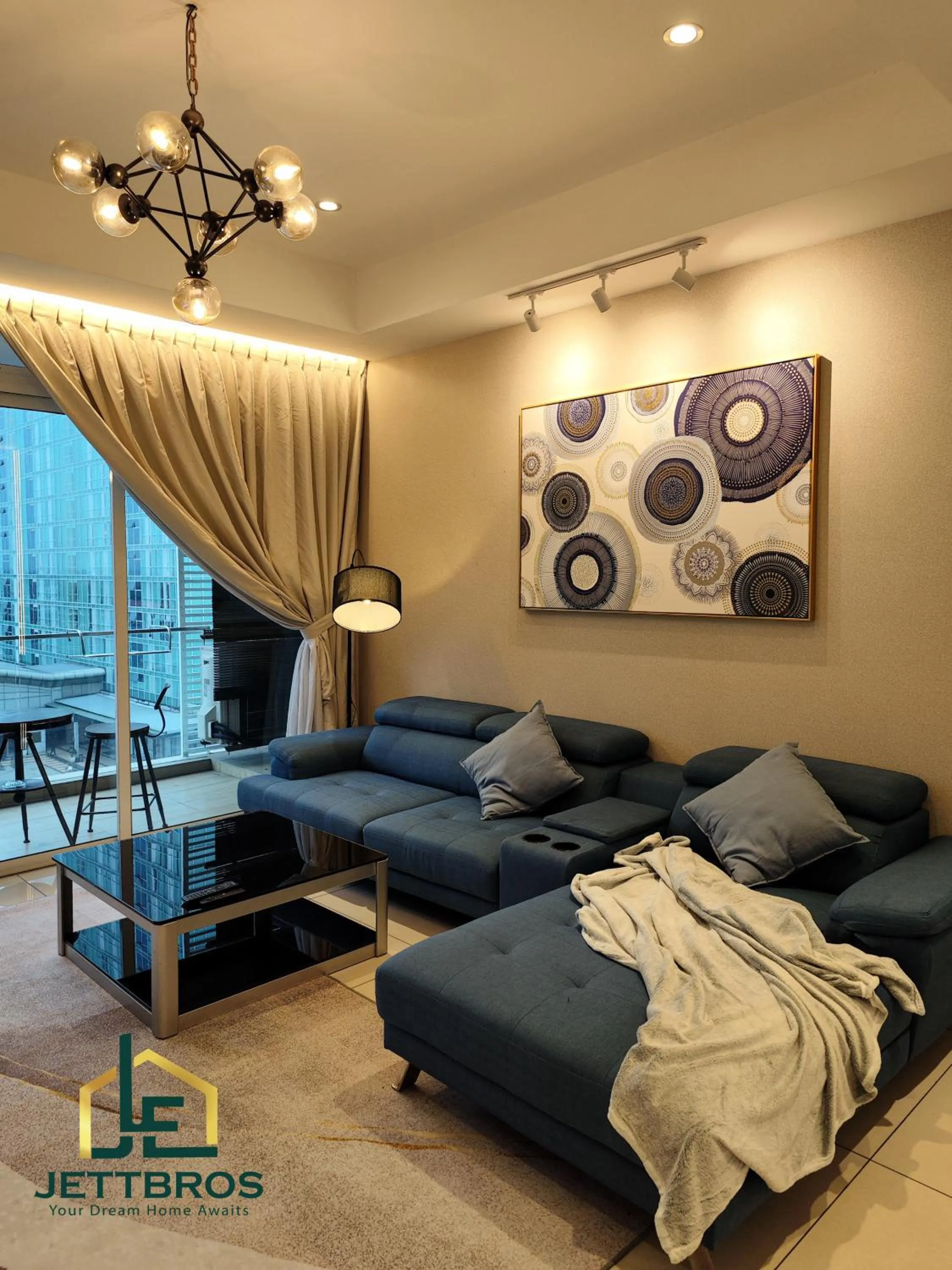 Living room, Bed in KSL D'Esplanade By JettBros Johor Bahru