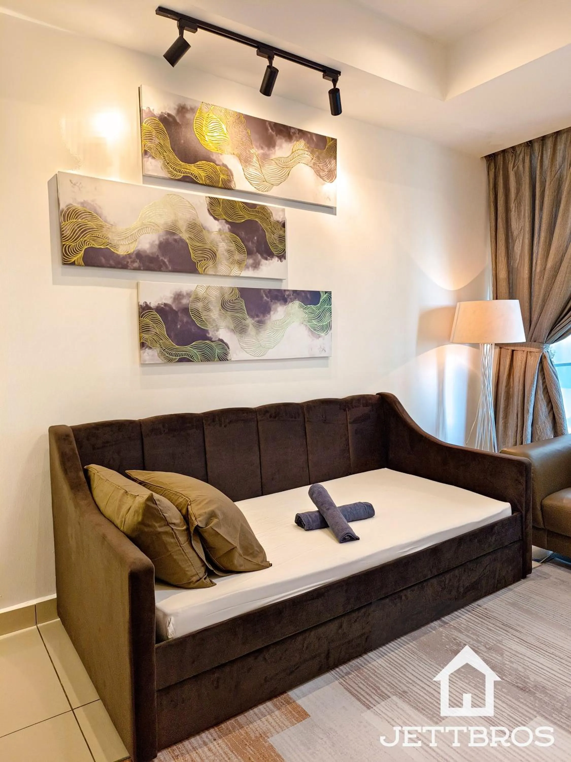 Living room, Bed in KSL D'Esplanade By JettBros Johor Bahru