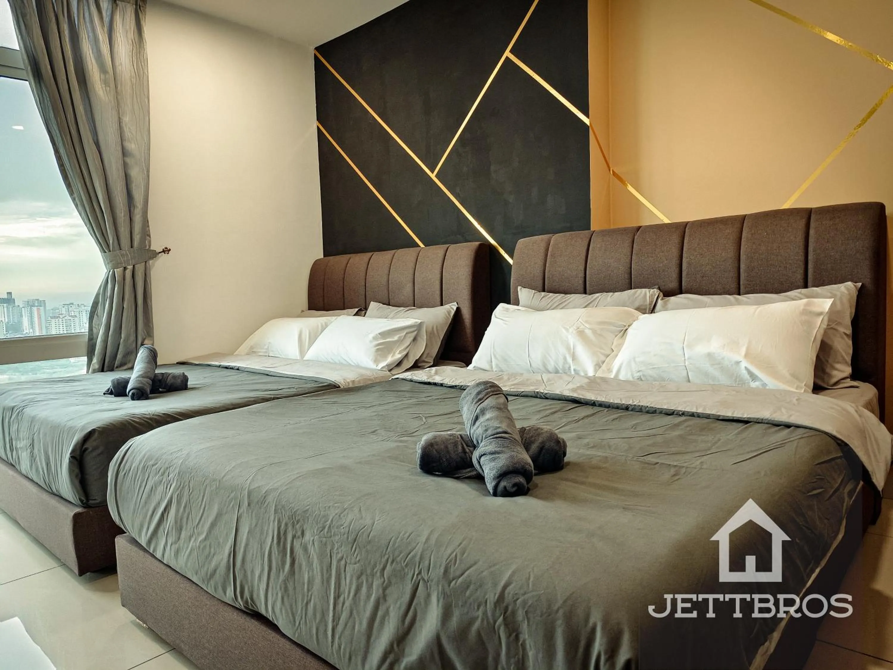 Bedroom, Bed in KSL D'Esplanade By JettBros Johor Bahru