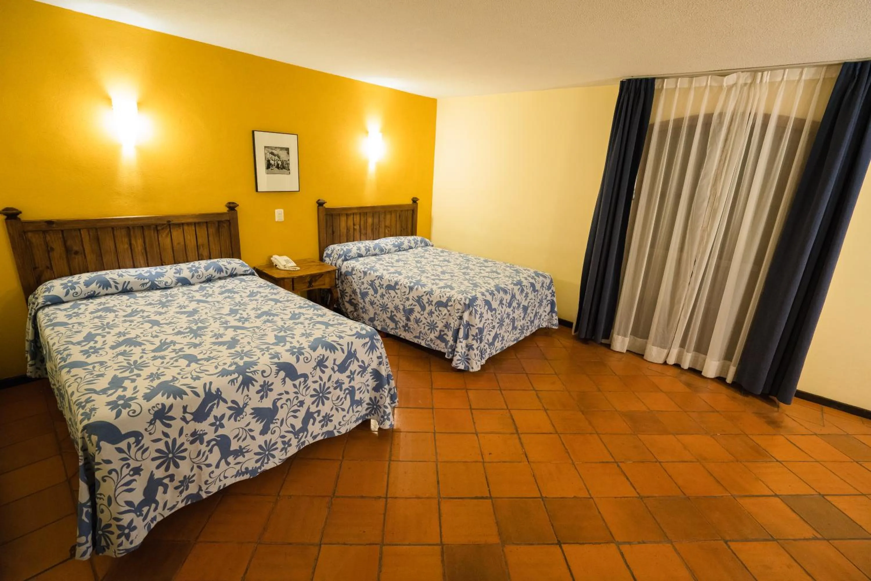 Bed in Hotel Real de Naturales