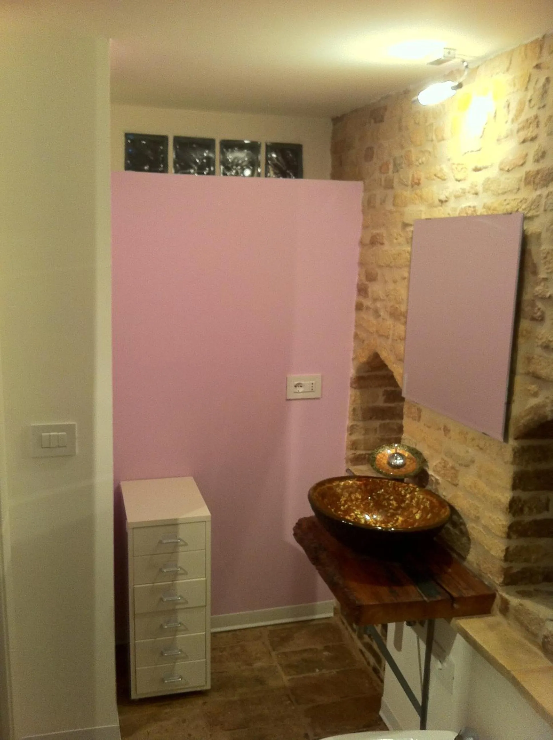 Bathroom in B&B La Lanterna