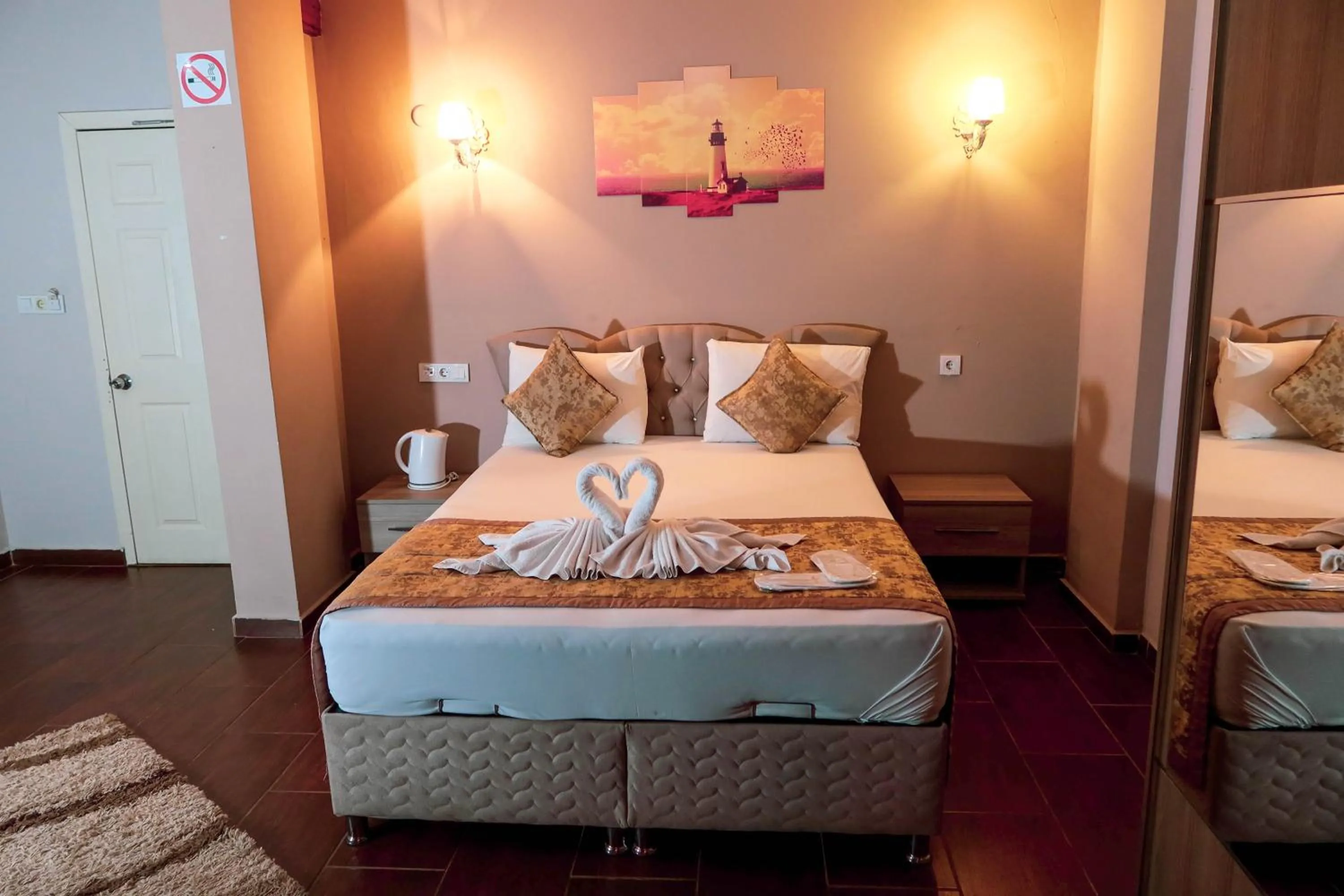 Bed in Ağva Carpediem Otel