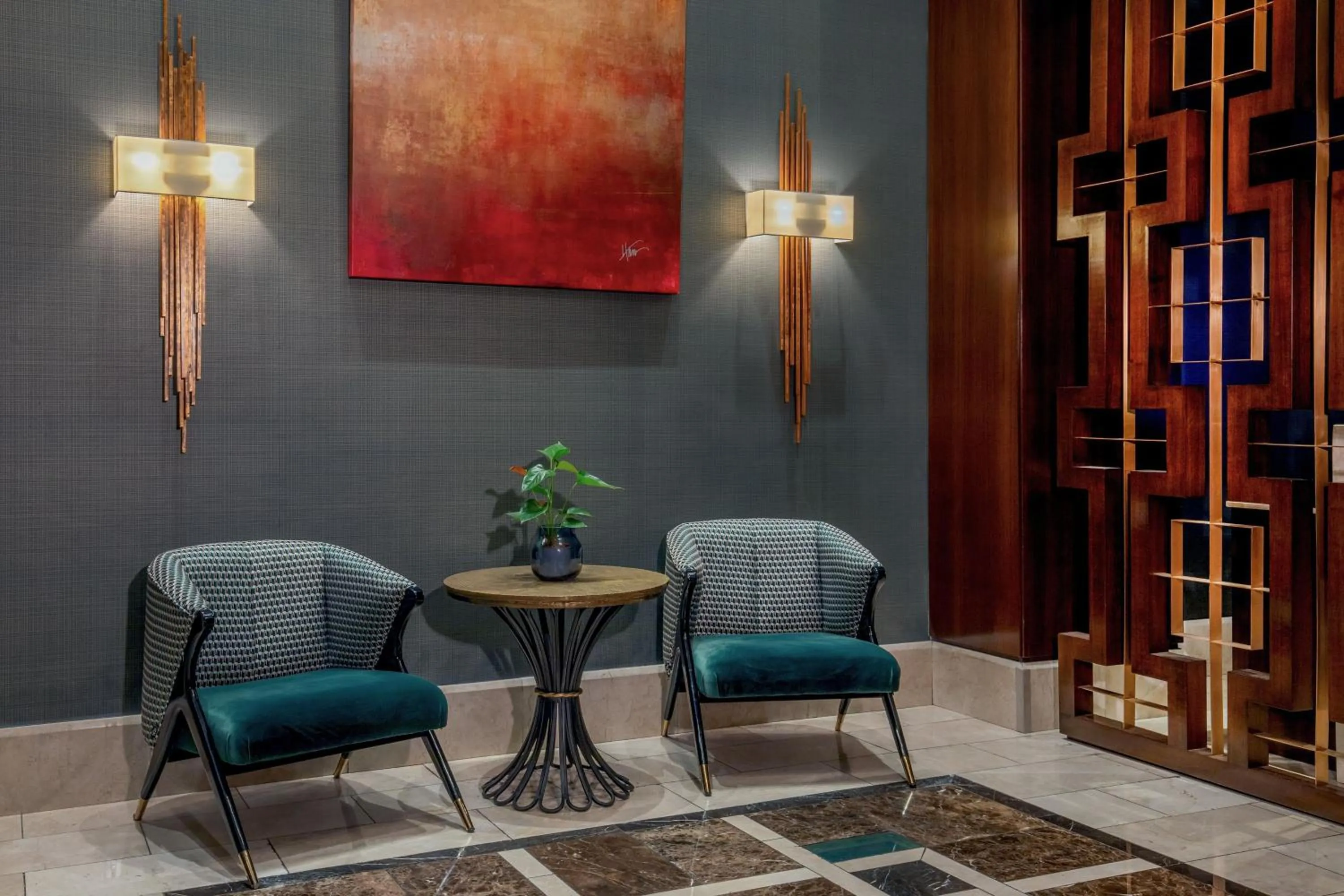 Lobby or reception in Hotel Adagio, Autograph Collection