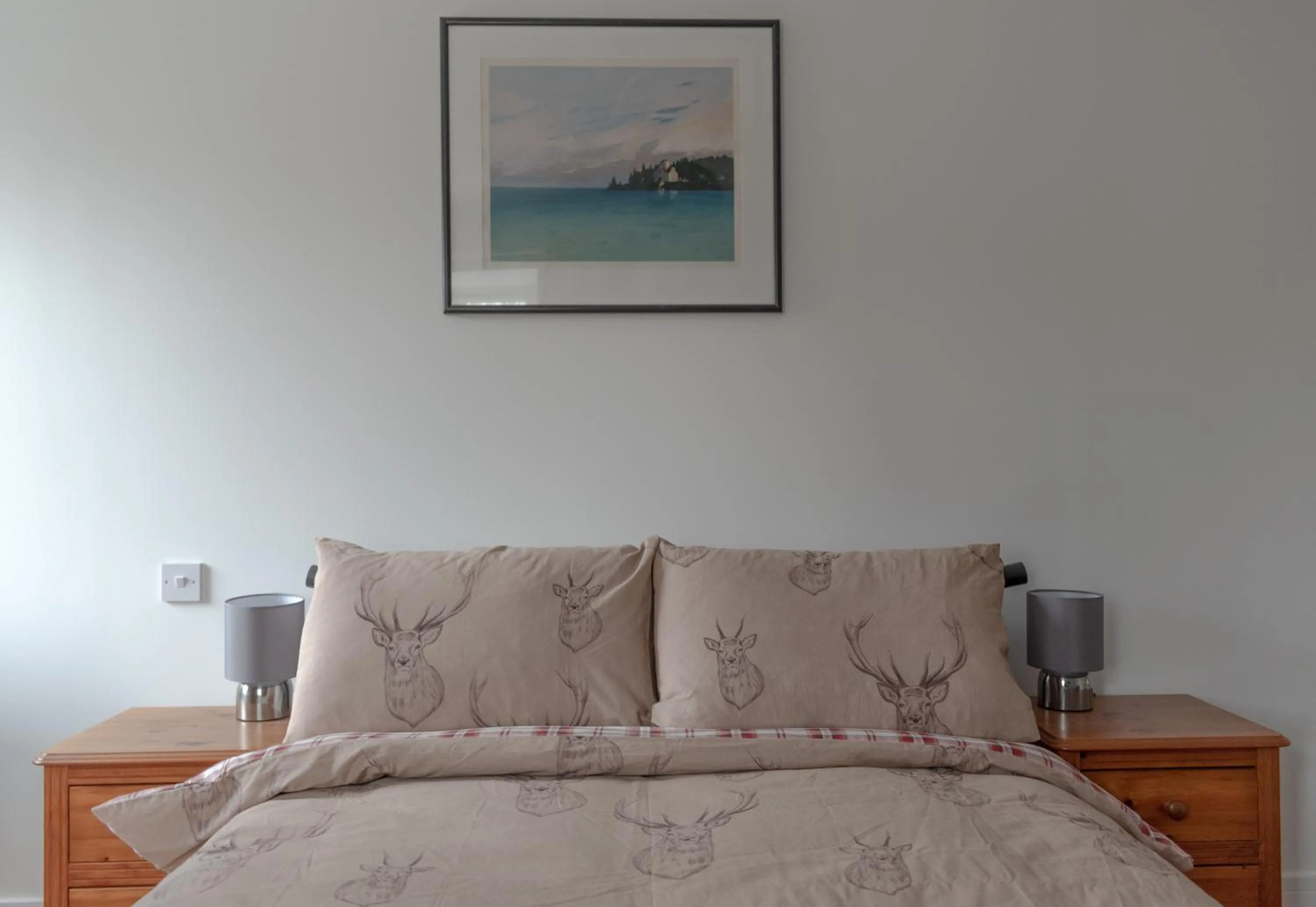 Bed in Altquhur Byre