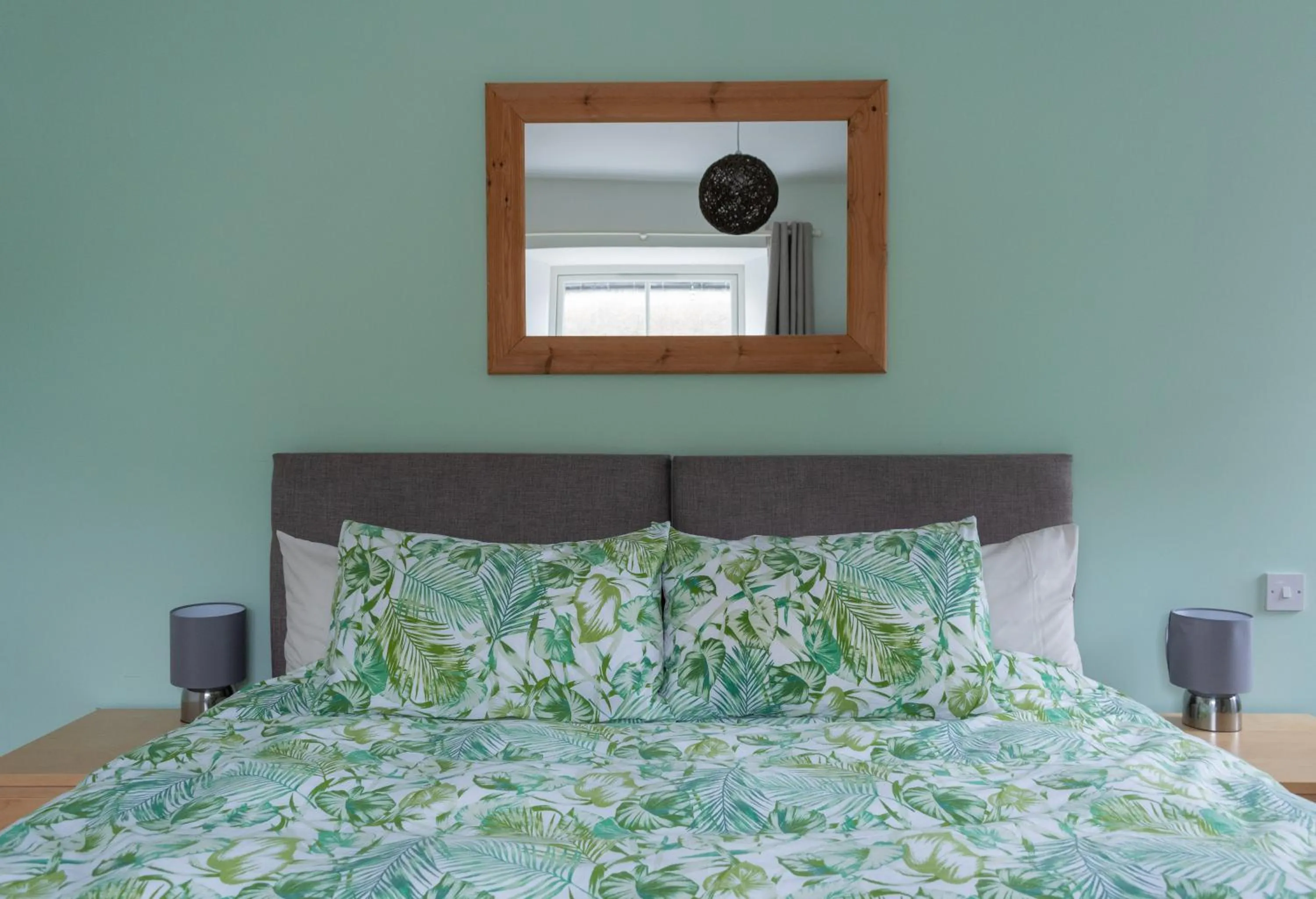 Bedroom, Bed in Altquhur Byre