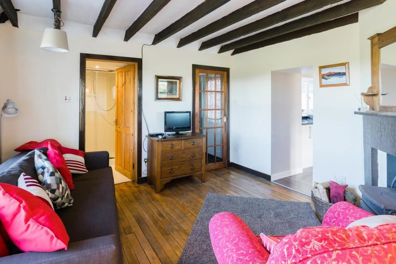 Living room in Altquhur Byre