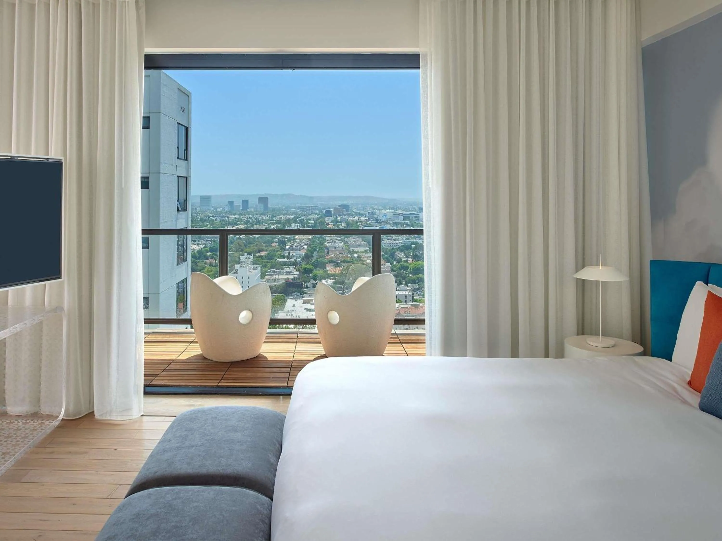 Bedroom, Bed in Mondrian Los Angeles