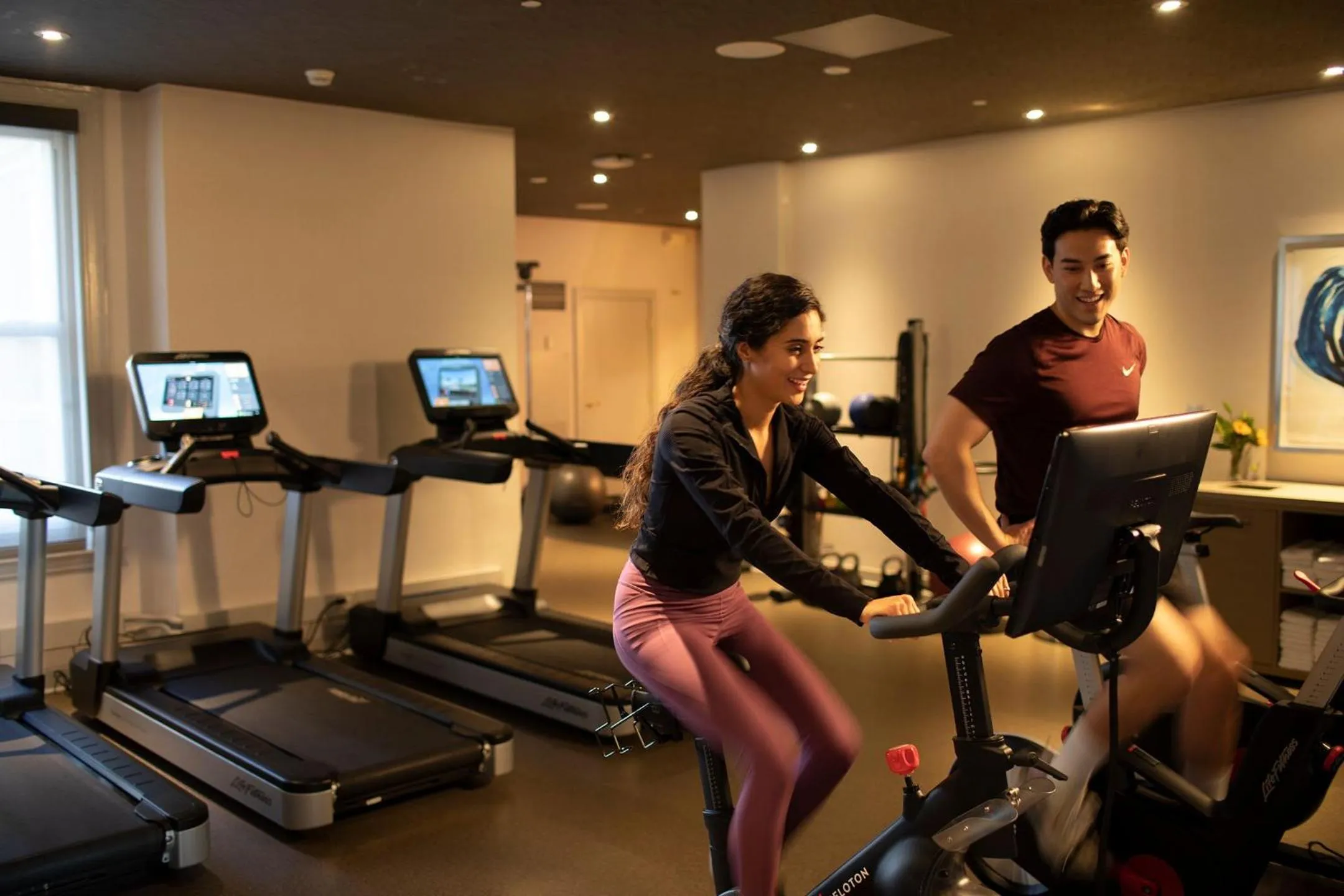 Fitness centre/facilities in The Clift Royal Sonesta San Francisco