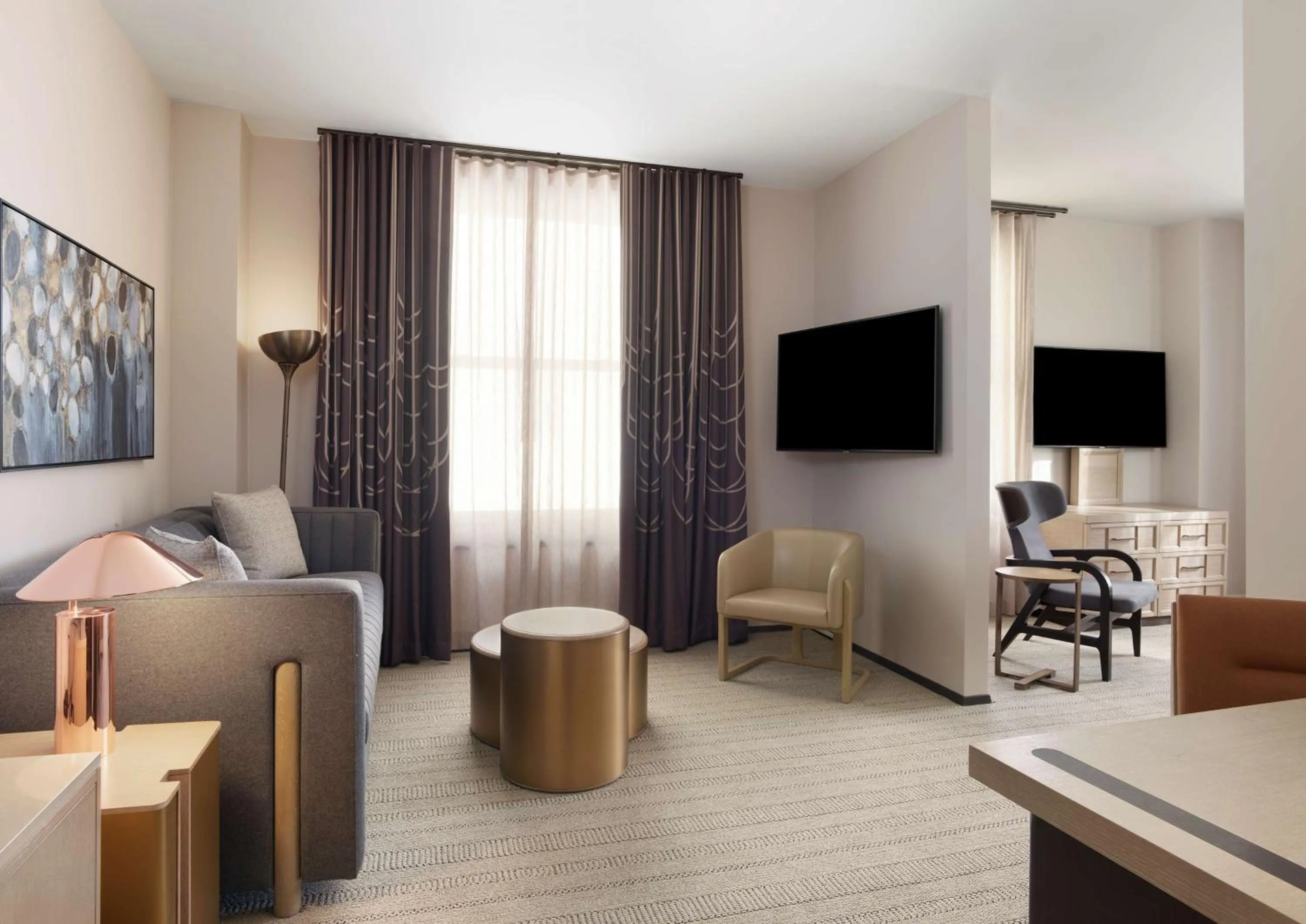 Living room in The Clift Royal Sonesta San Francisco