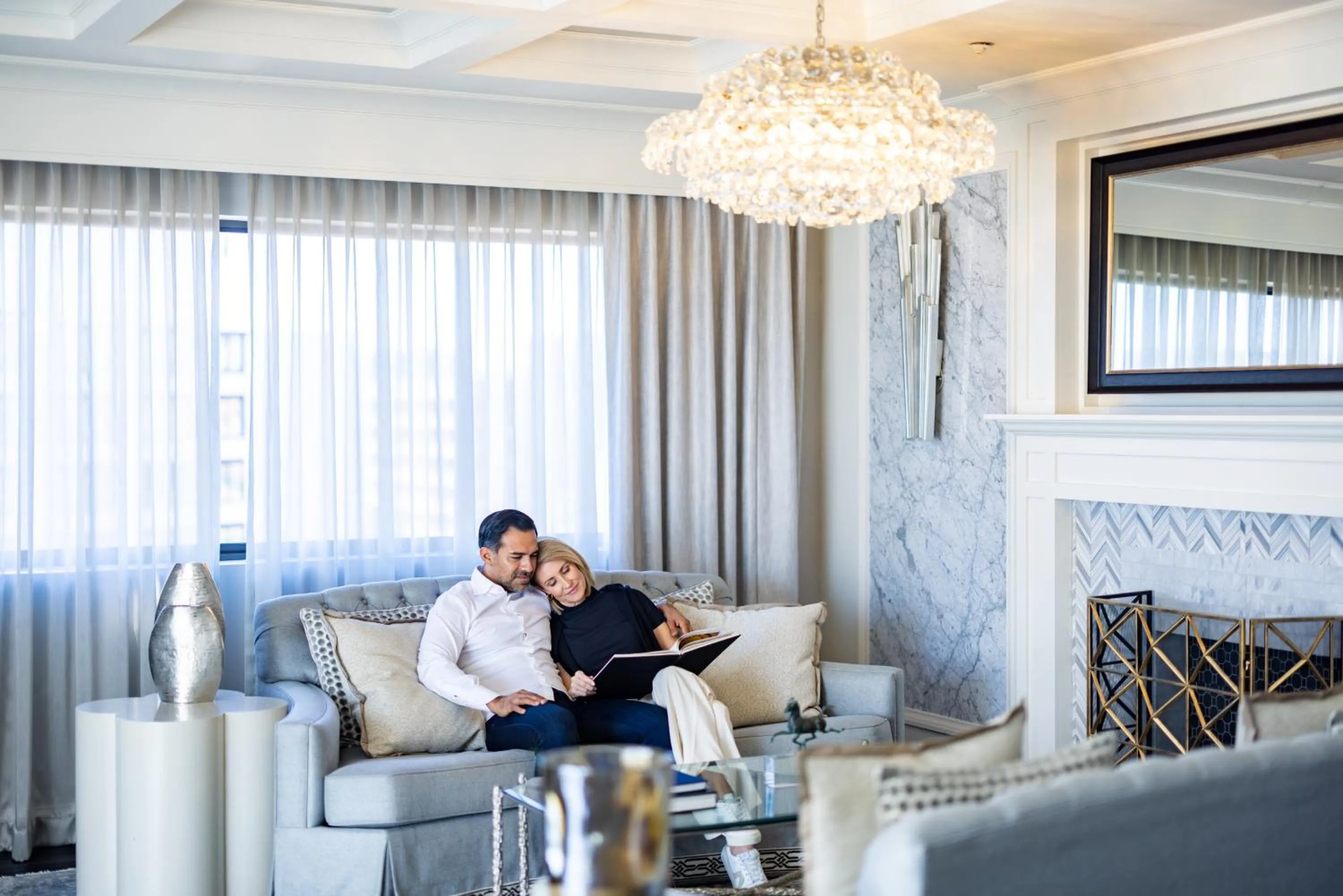 Living room in Melrose Georgetown Hotel