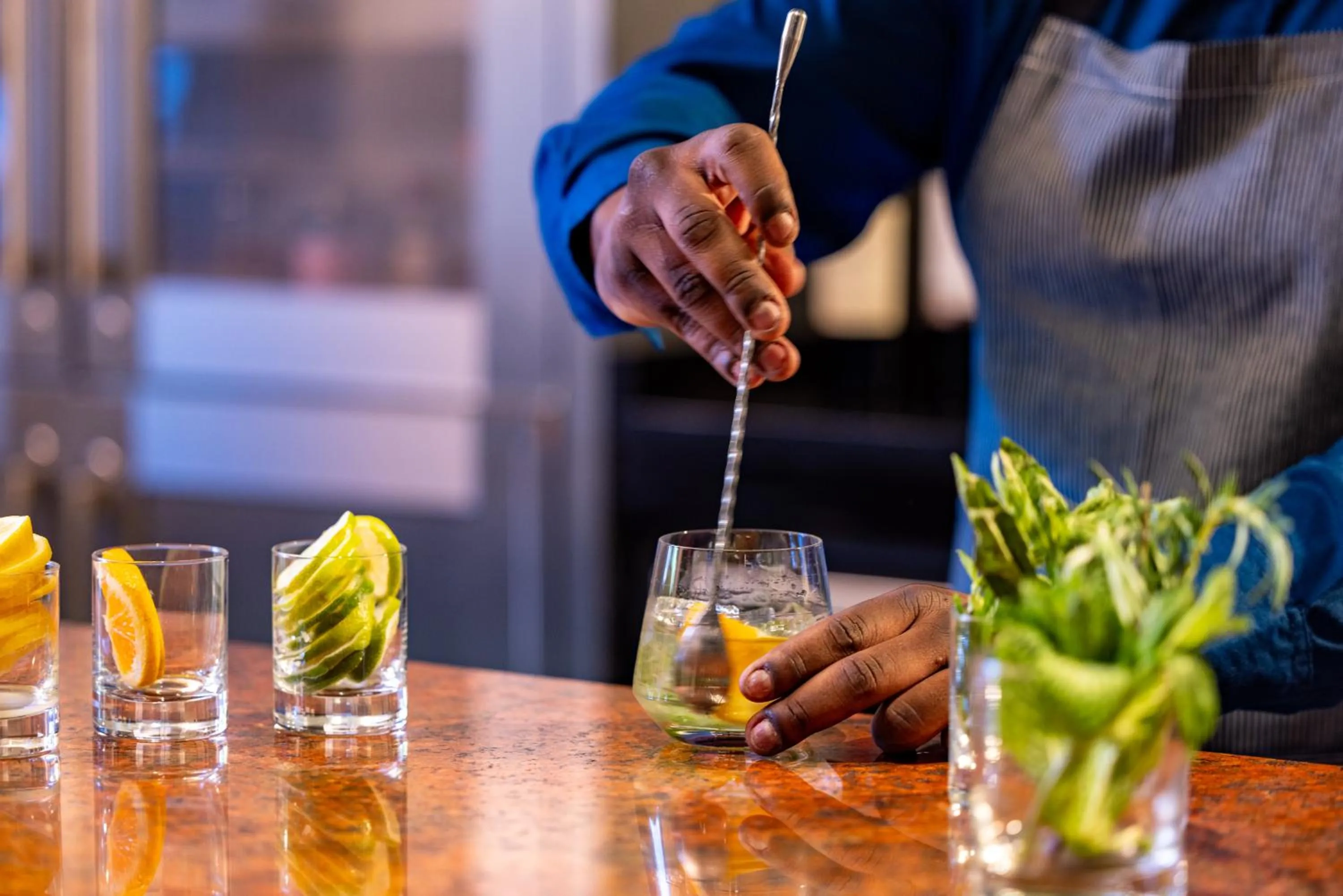 Food and drinks in Melrose Georgetown Hotel