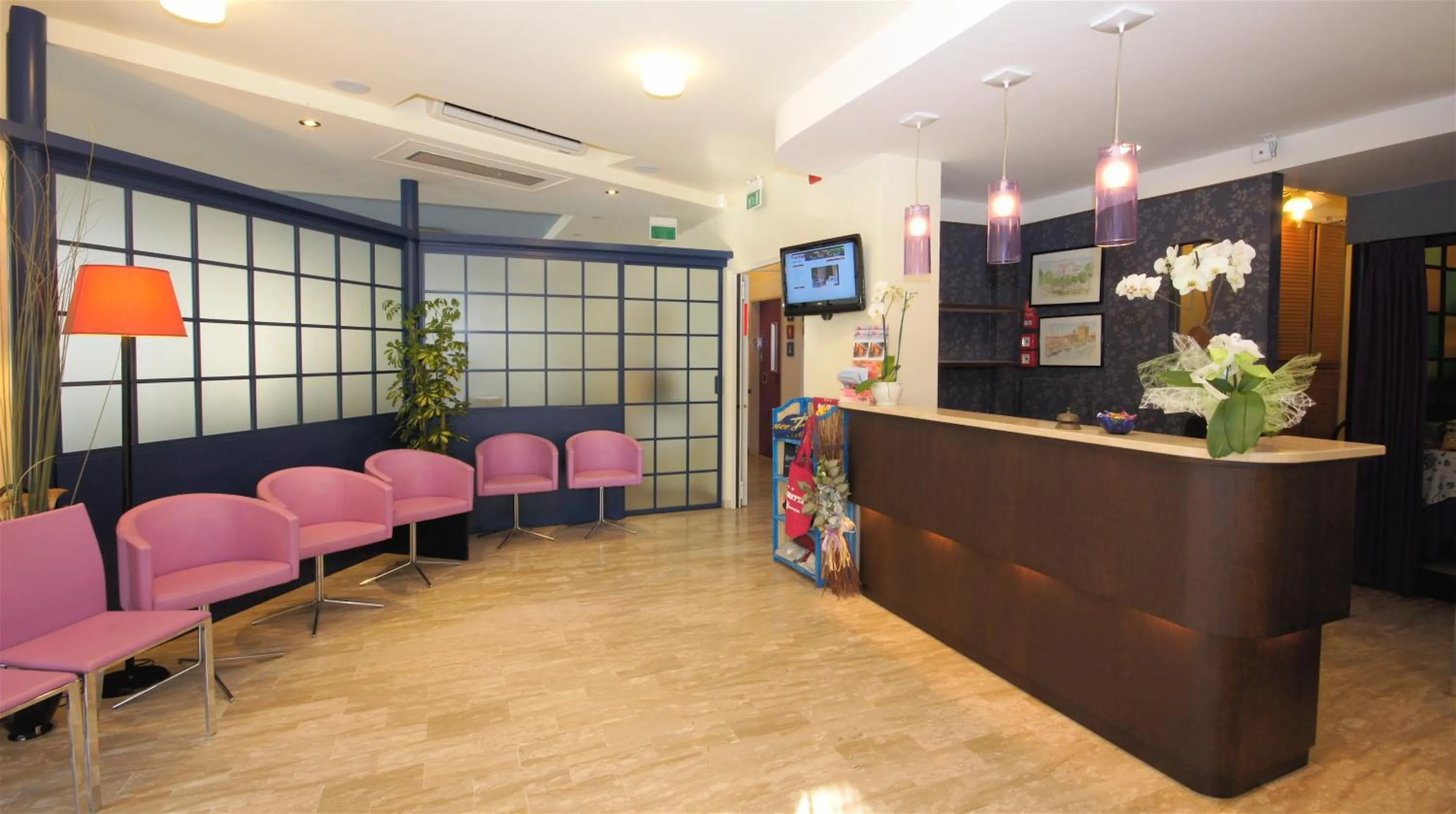 Living room in Hotel Loretta & Dependance