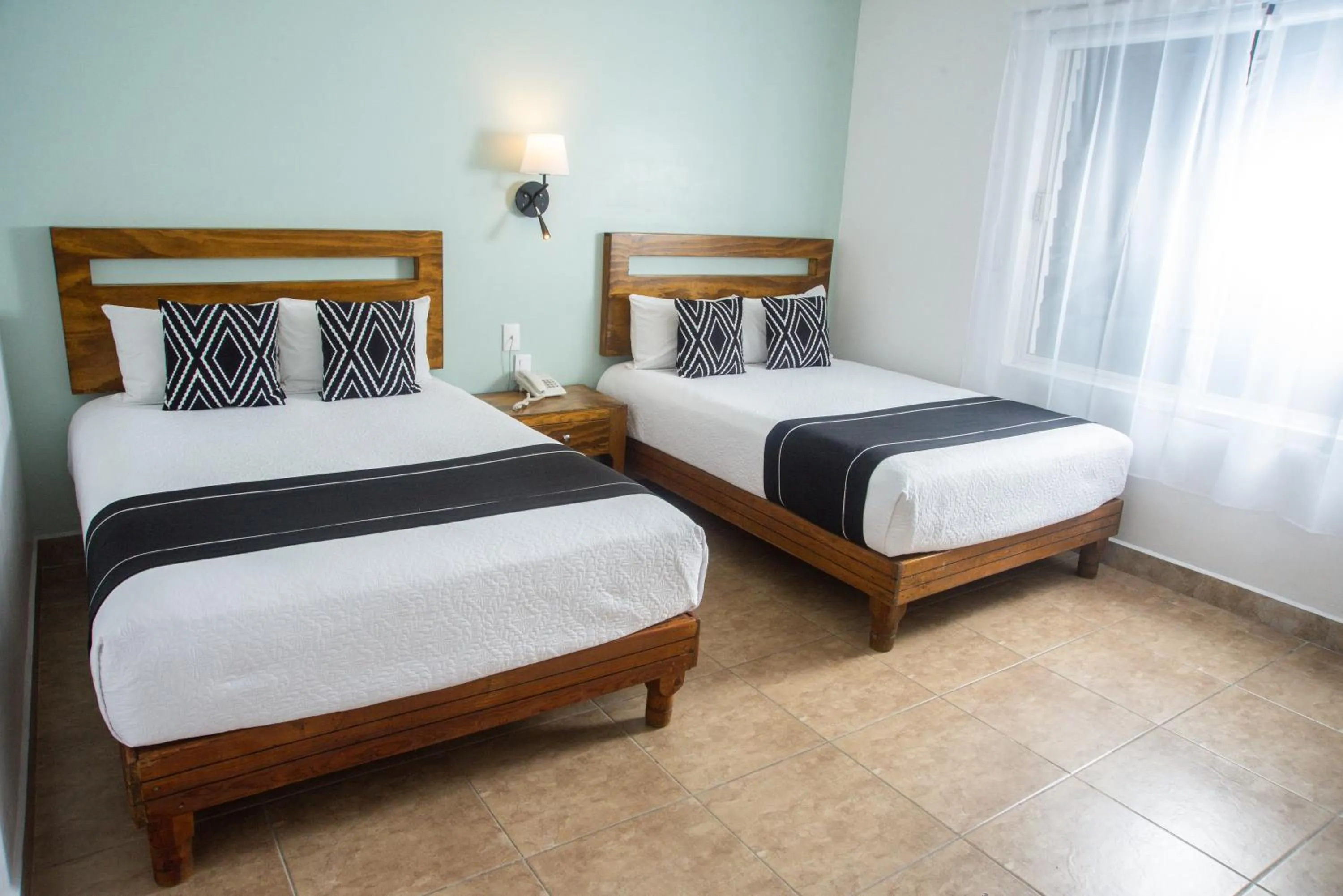 Bed in Hotel La Siesta, Gomez Palacio