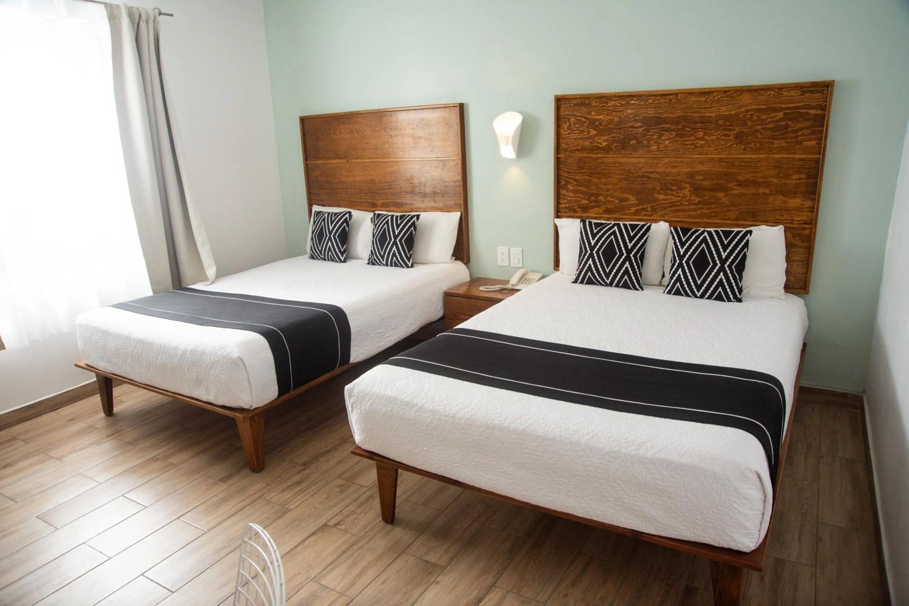 Bed in Hotel La Siesta, Gomez Palacio