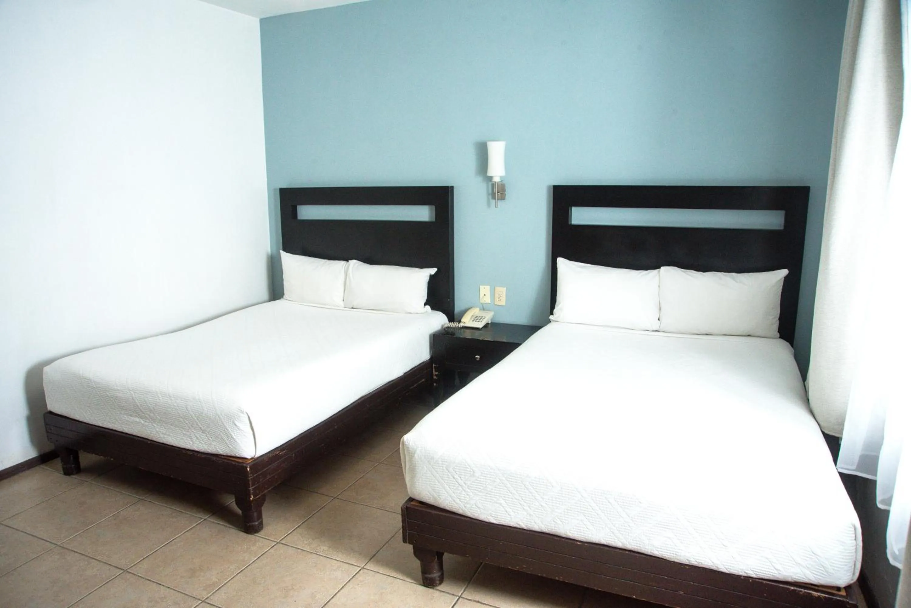 Bed in Hotel La Siesta, Gomez Palacio