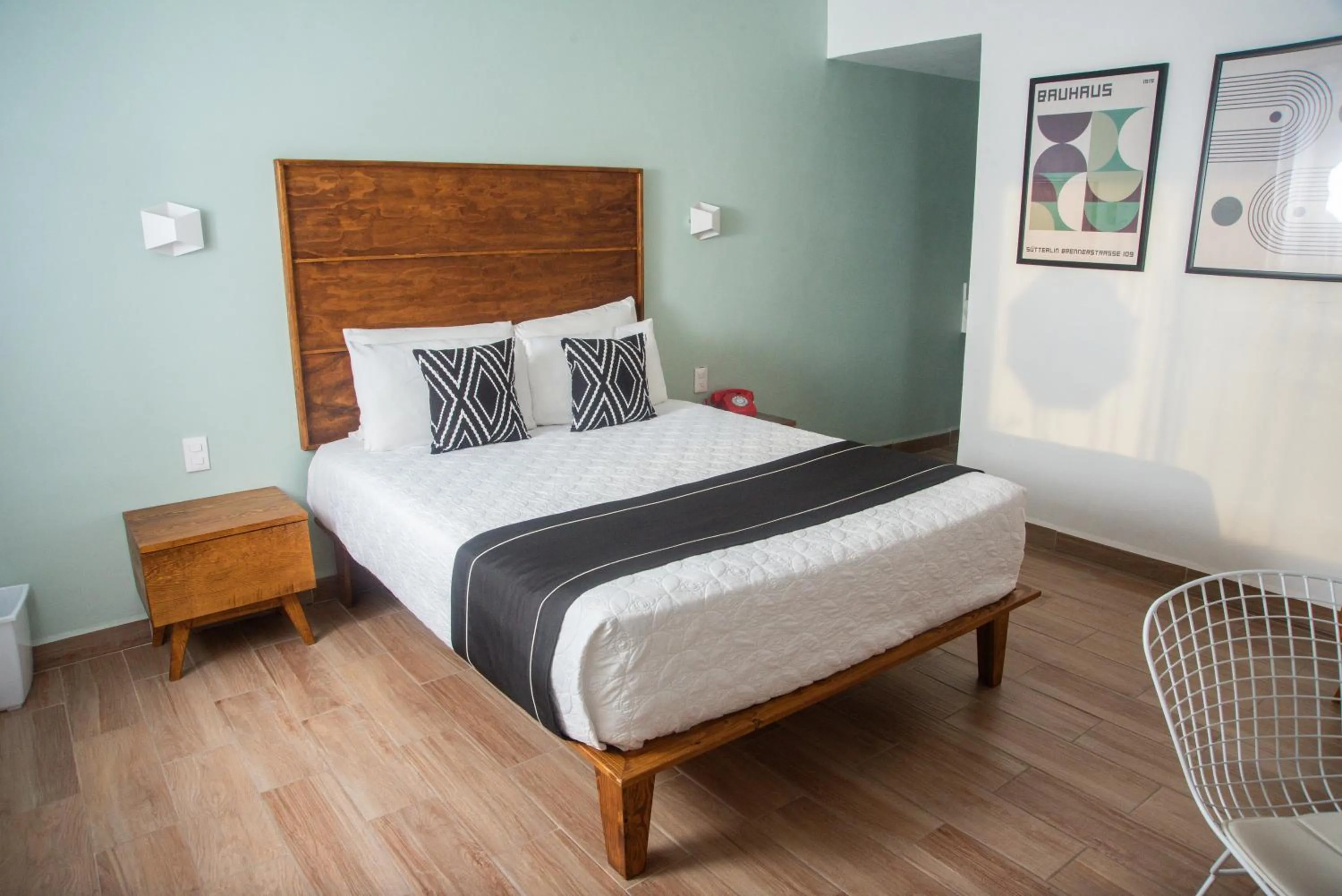 Bed in Hotel La Siesta, Gomez Palacio