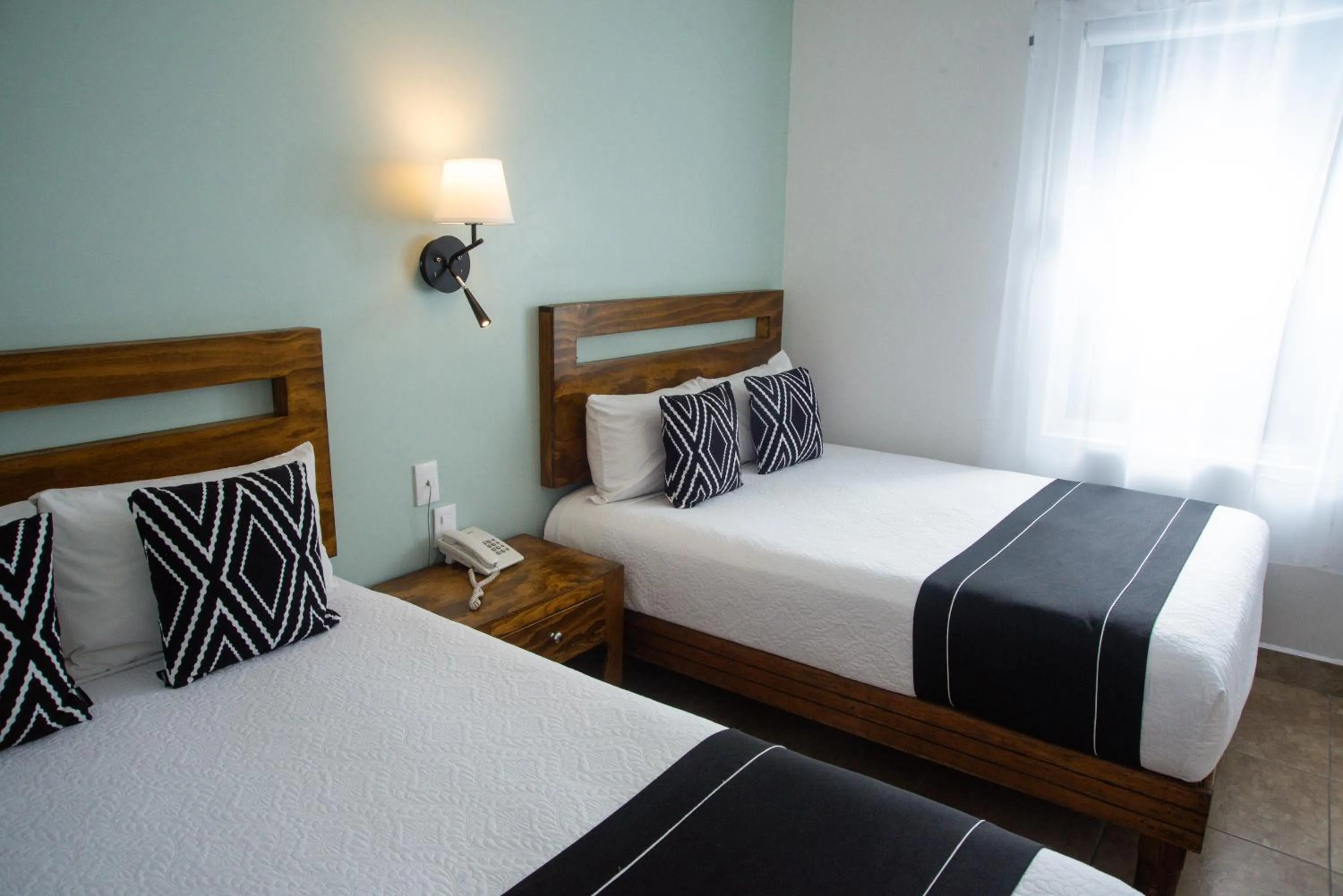 Bed in Hotel La Siesta, Gomez Palacio