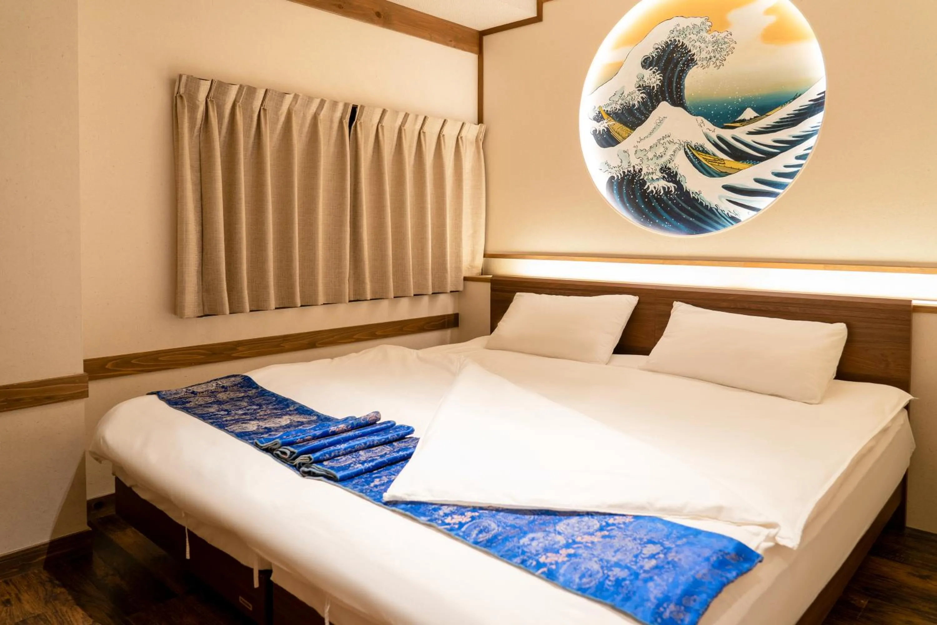 Bed in 都電屋 TodenHotel