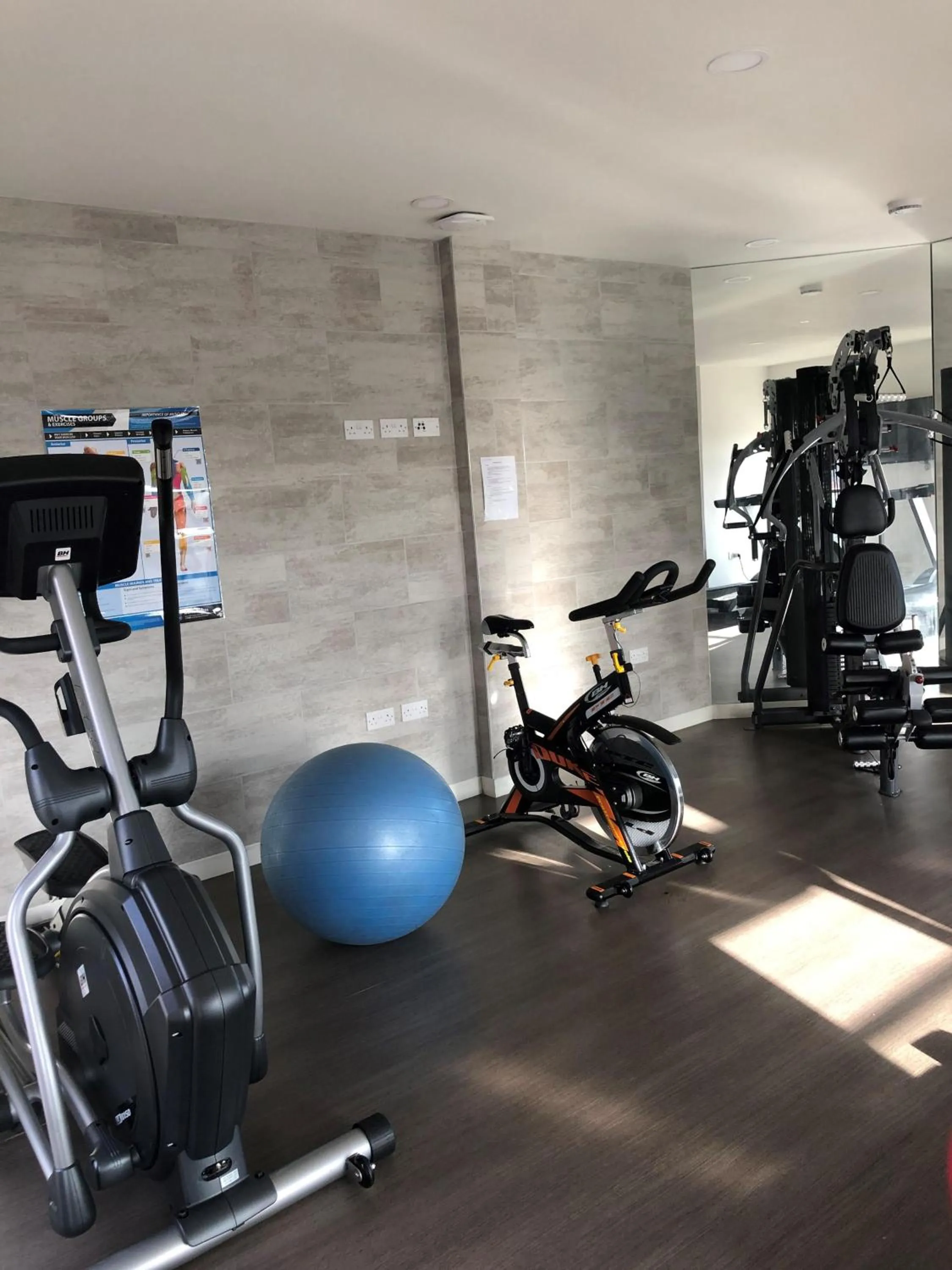 Fitness centre/facilities in Luxury Serviced Apartments Stevenage, Hertfordshire