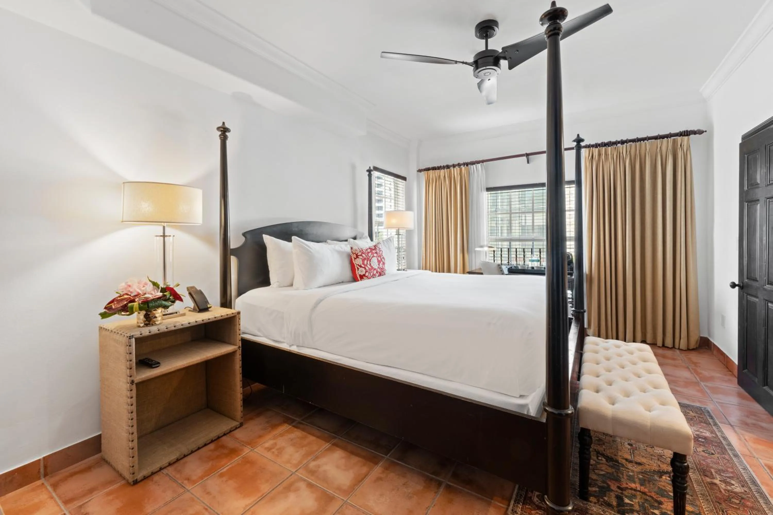 Bedroom, Bed in Casa Faena Miami Beach