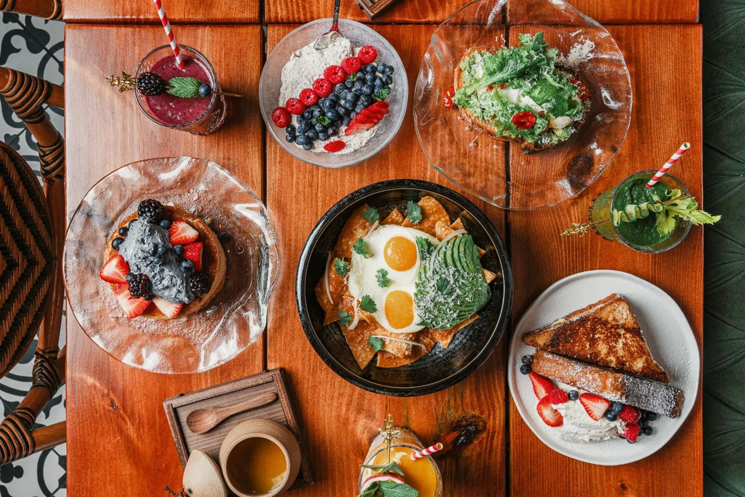 Food and drinks in Casa Faena Miami Beach