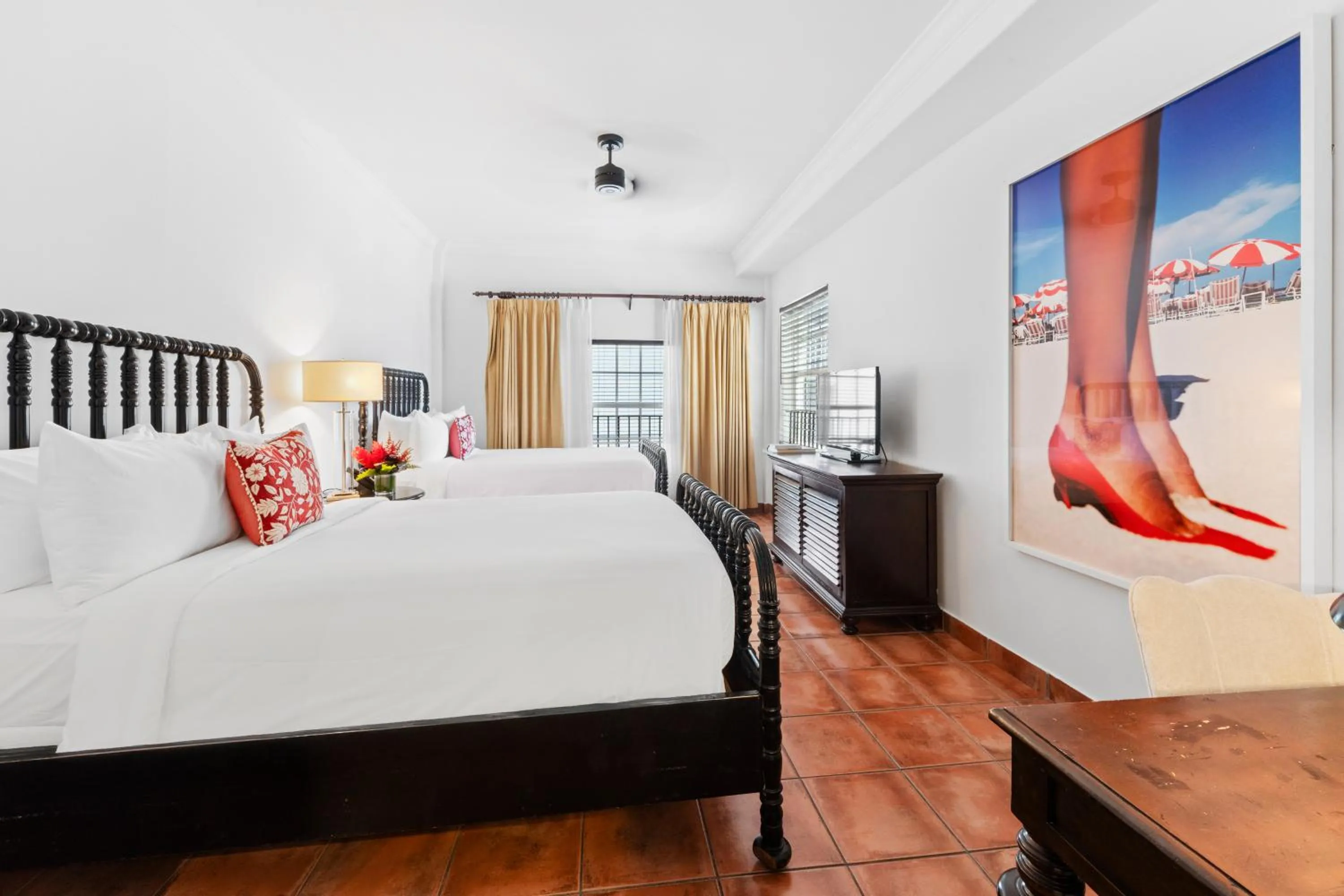 Bedroom, Bed in Casa Faena Miami Beach