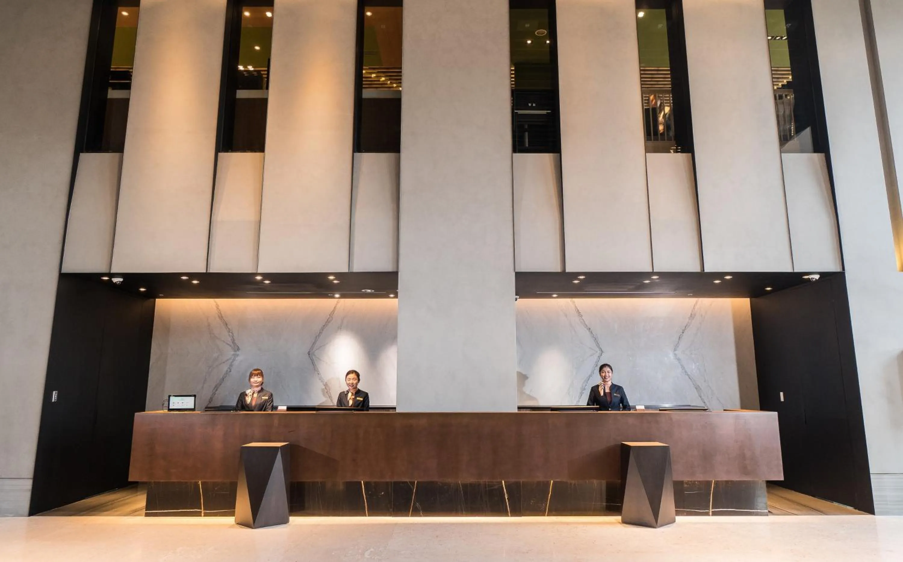 Staff in Evergreen Palace Hotel Chiayi