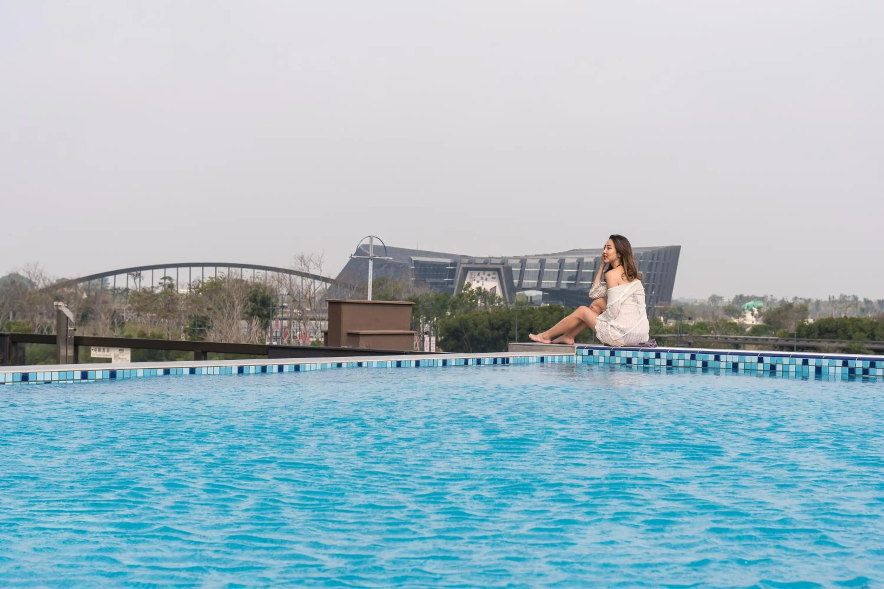 People in Evergreen Palace Hotel Chiayi