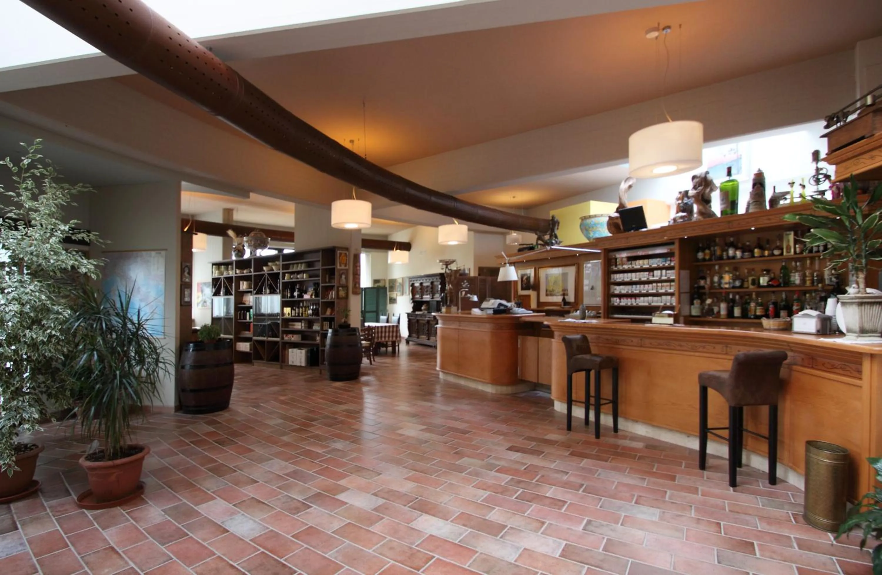 Lounge or bar in Hotel Ristorante La Bilancia