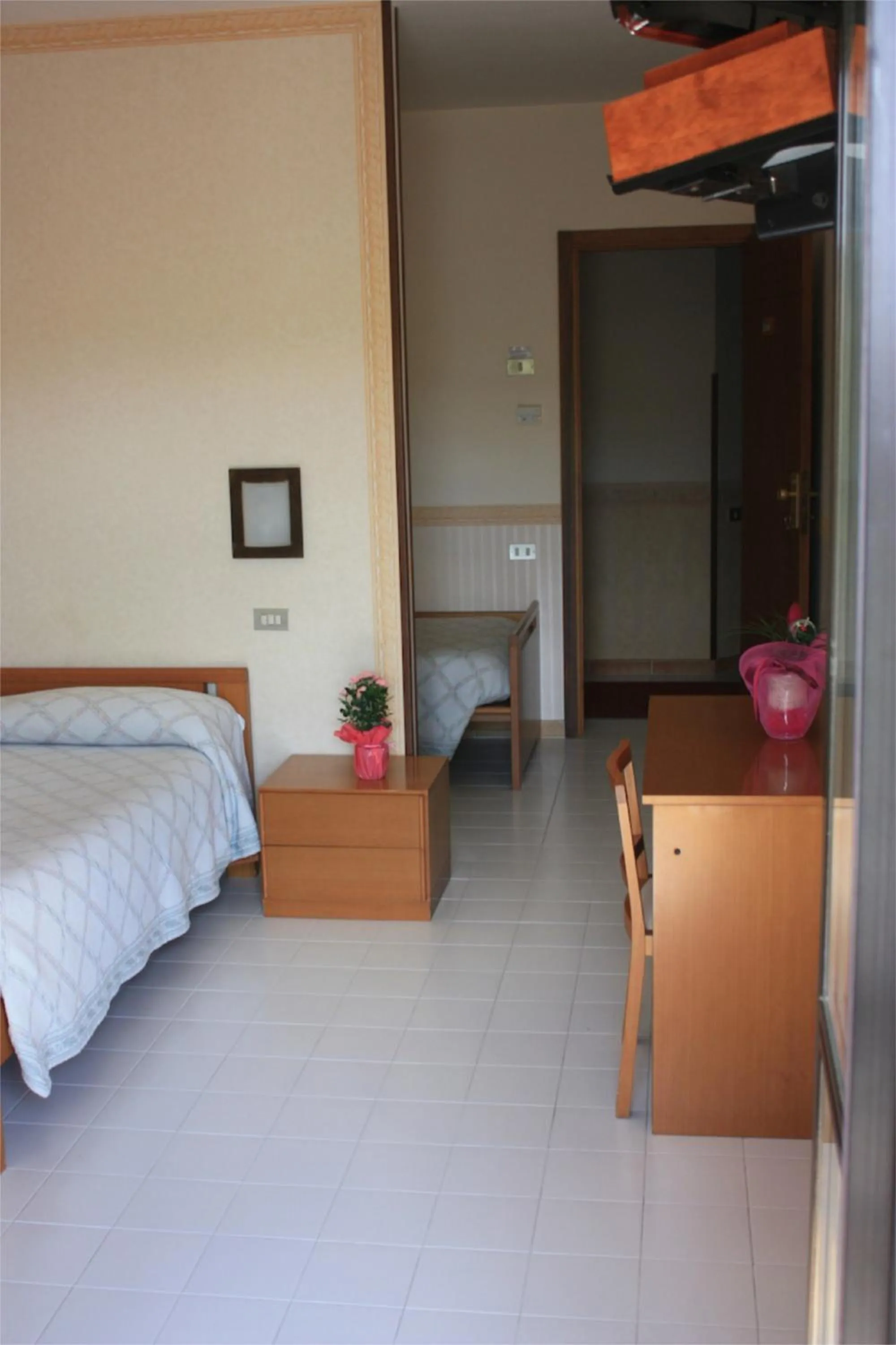 Decorative detail, Bed in Hotel Ristorante La Bilancia