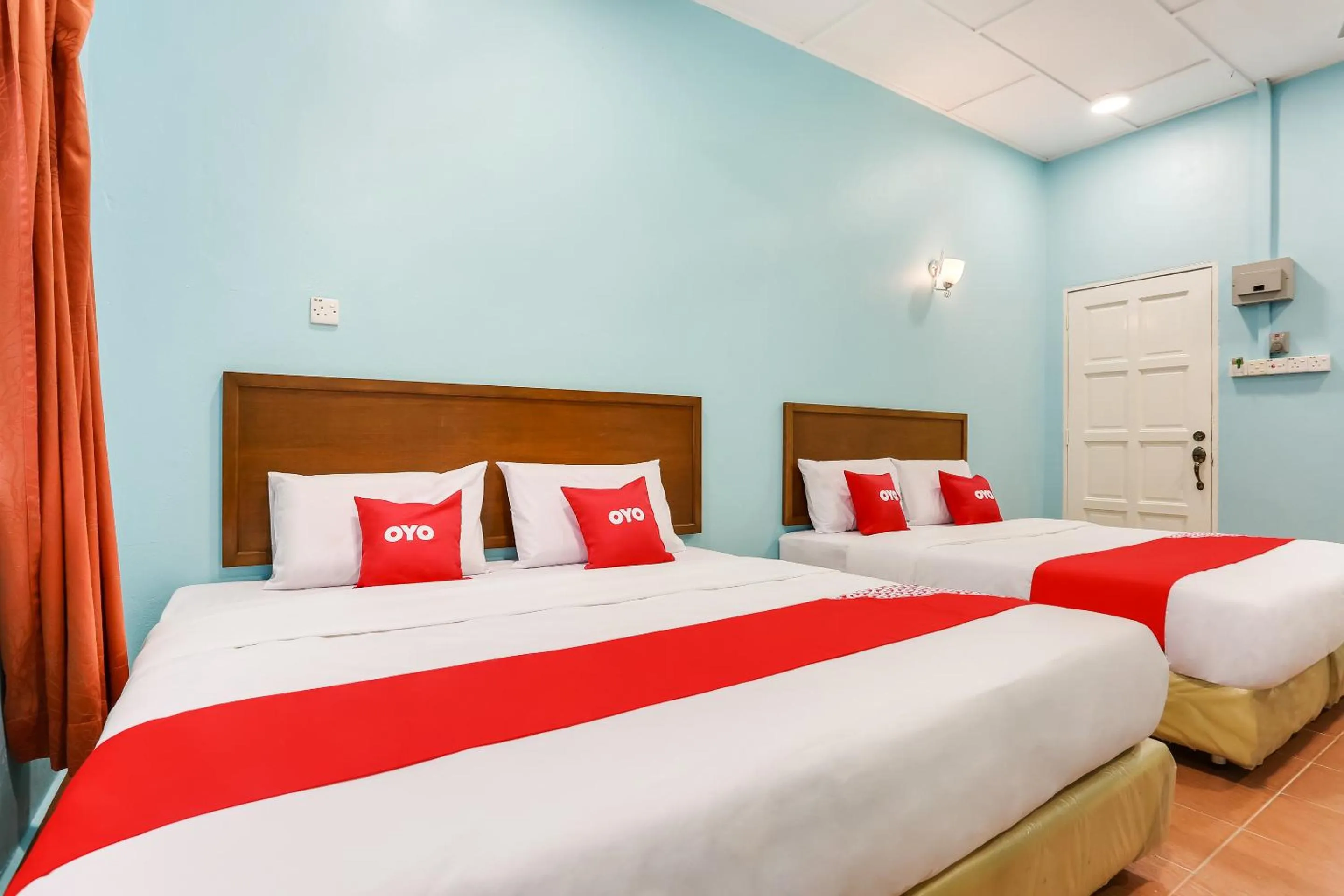 Bedroom, Bed in OYO 44094 Bangi Lanai Hotel