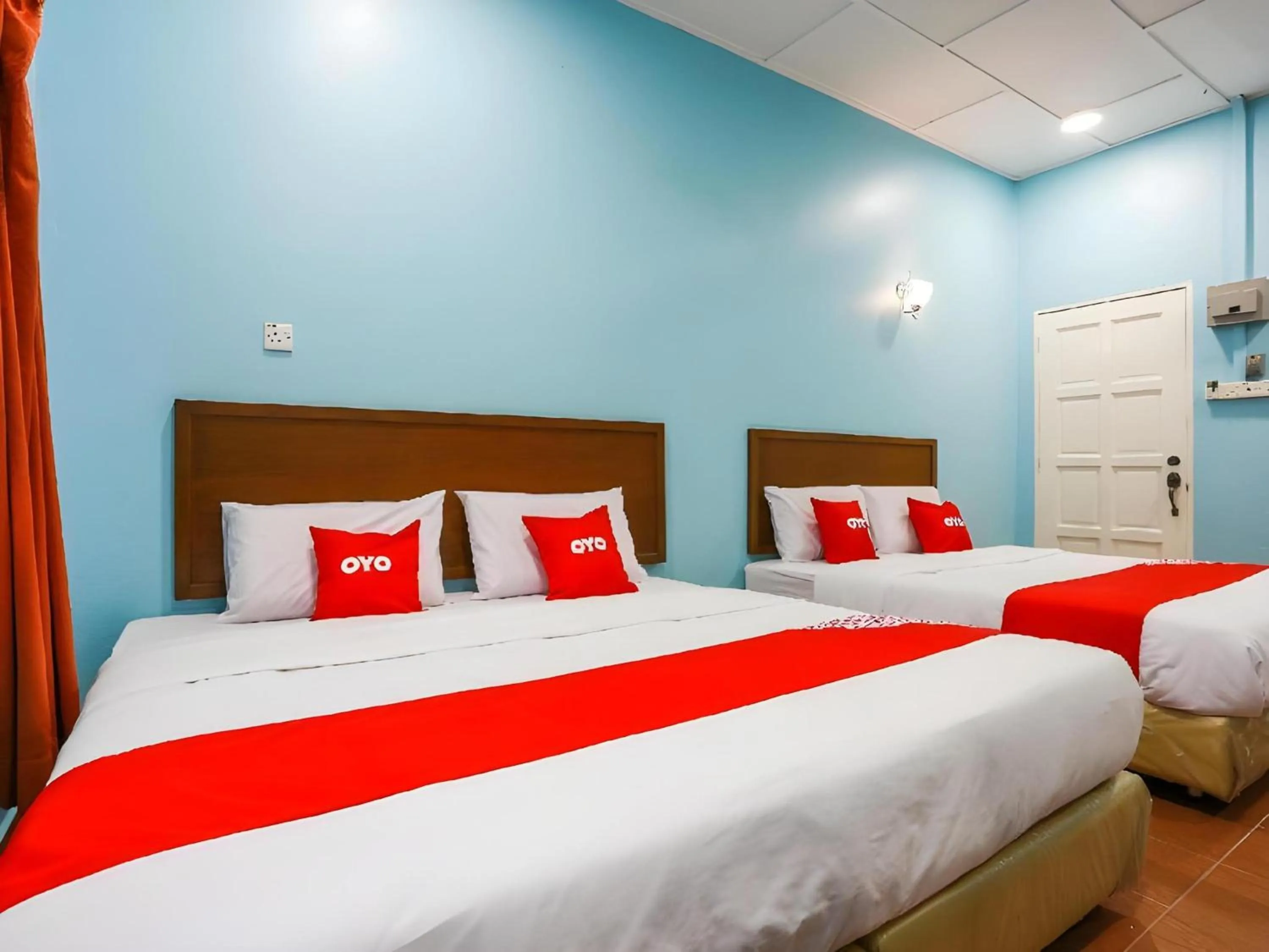 Bedroom, Bed in OYO 44094 Bangi Lanai Hotel