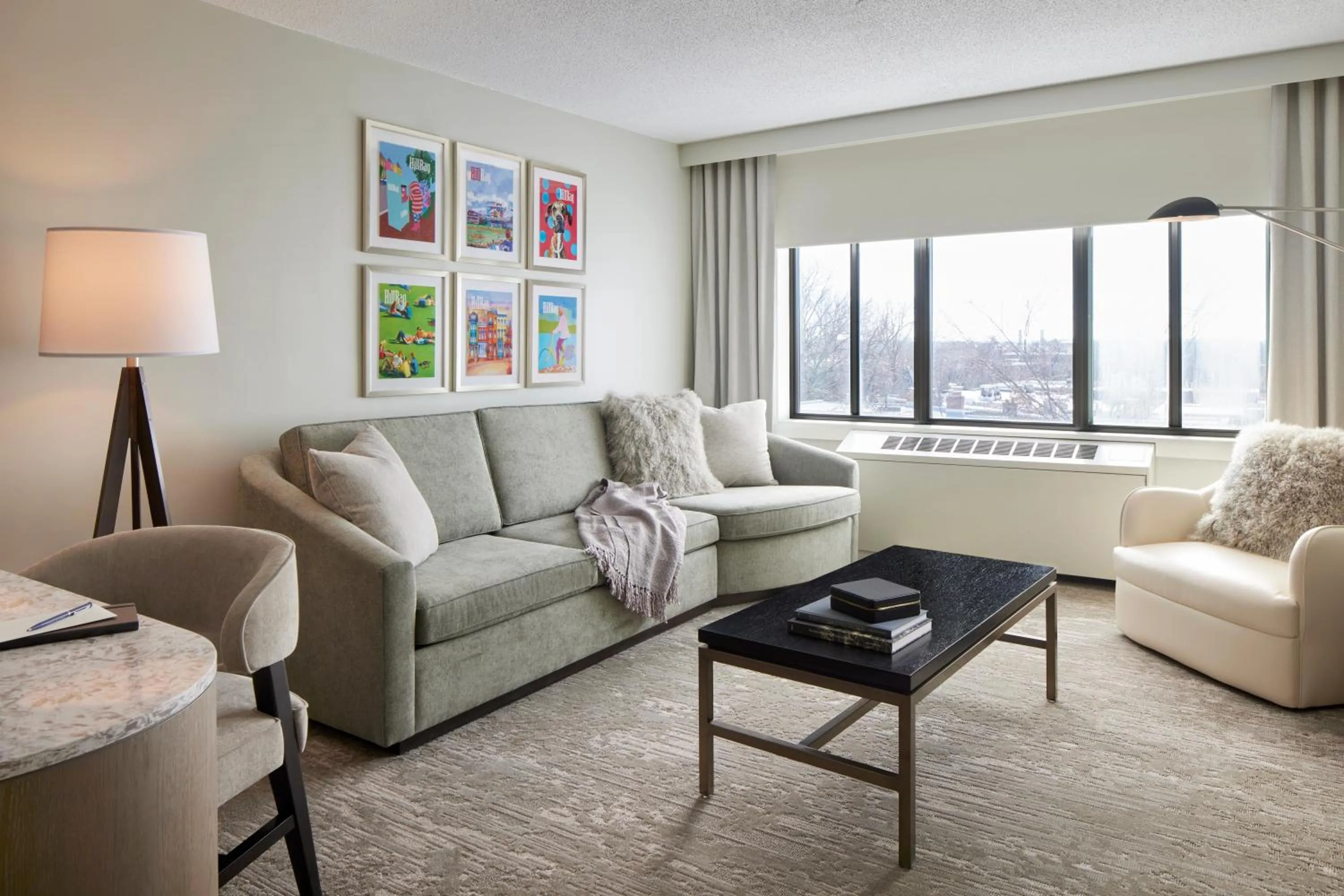 Living room in Capitol Hill Hotel