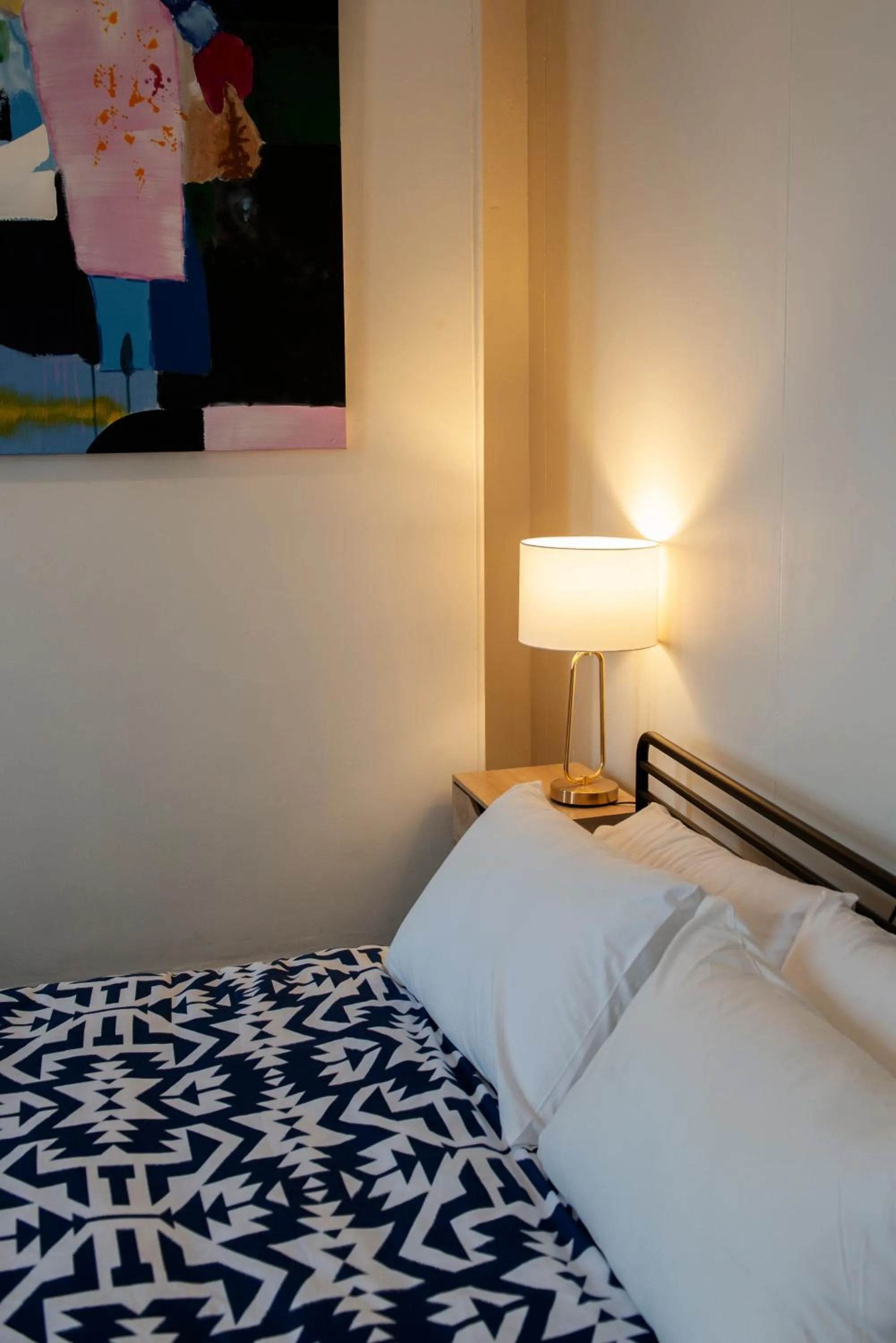 Bed in The Met Hotel