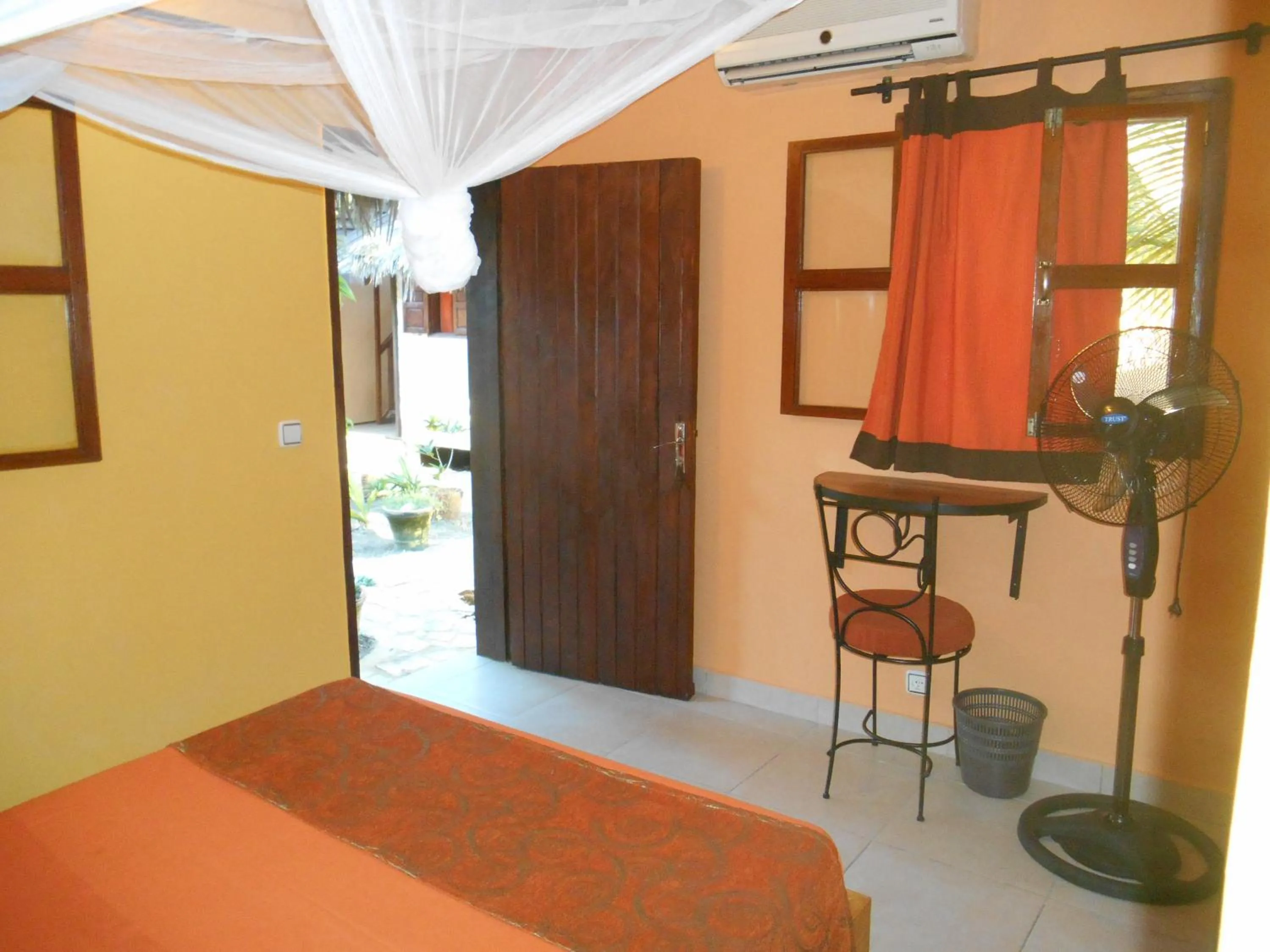 Bed in hotel trecicogne