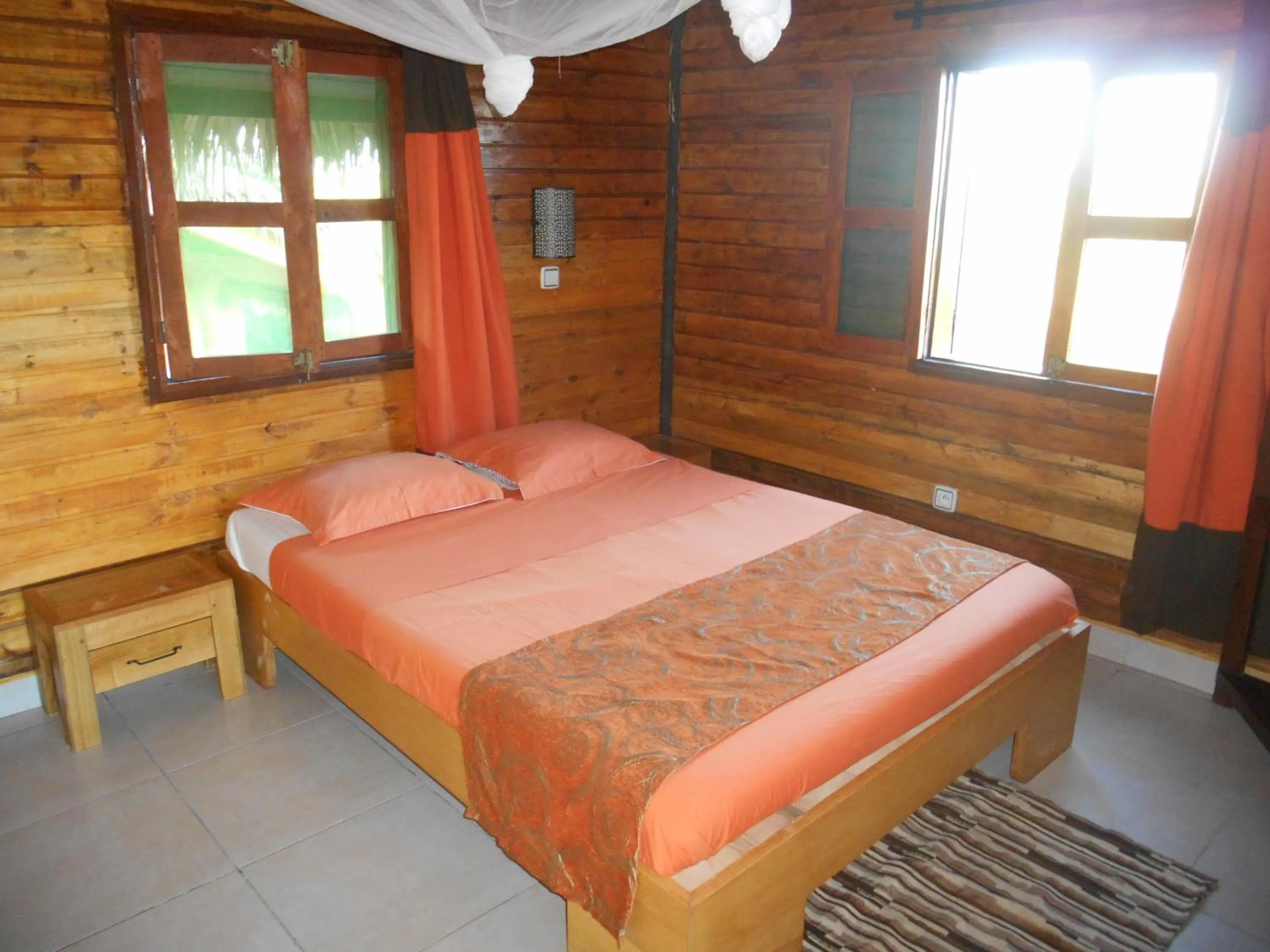 Bed in hotel trecicogne