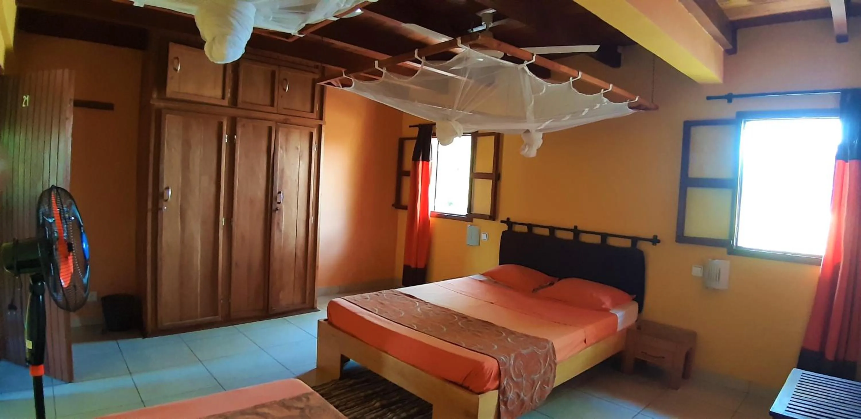 Bed in hotel trecicogne