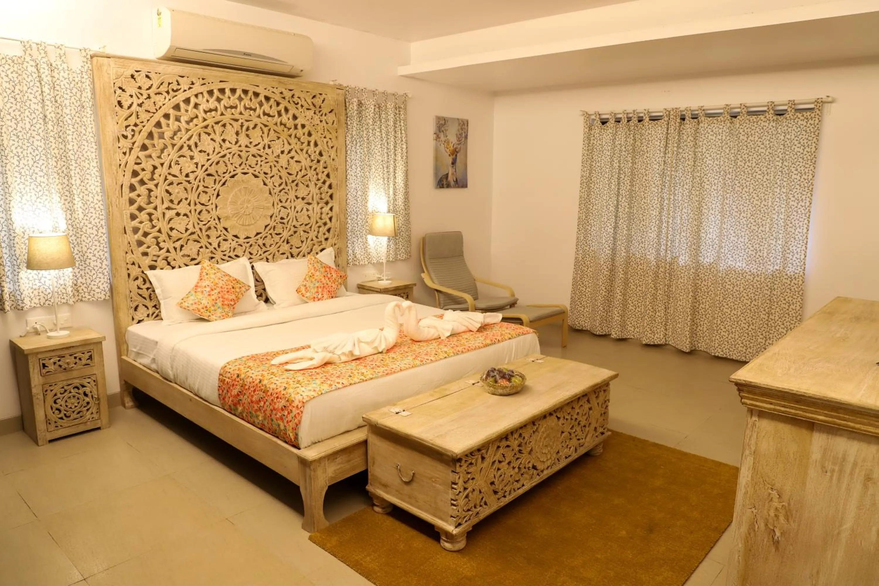 Bedroom, Bed in Surya Kiran Porvorim