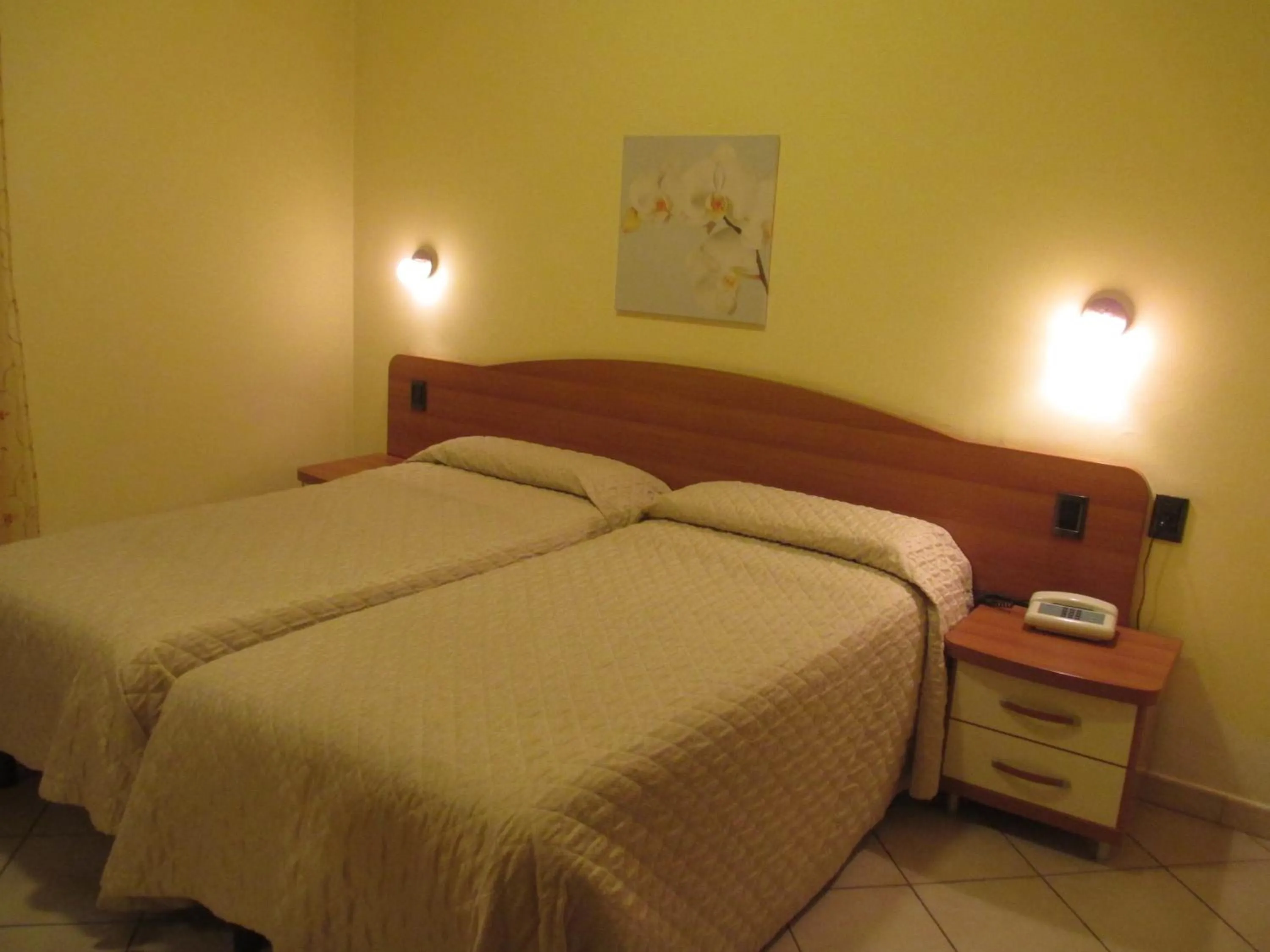 Bed in Hotel Ristorante Sbranetta